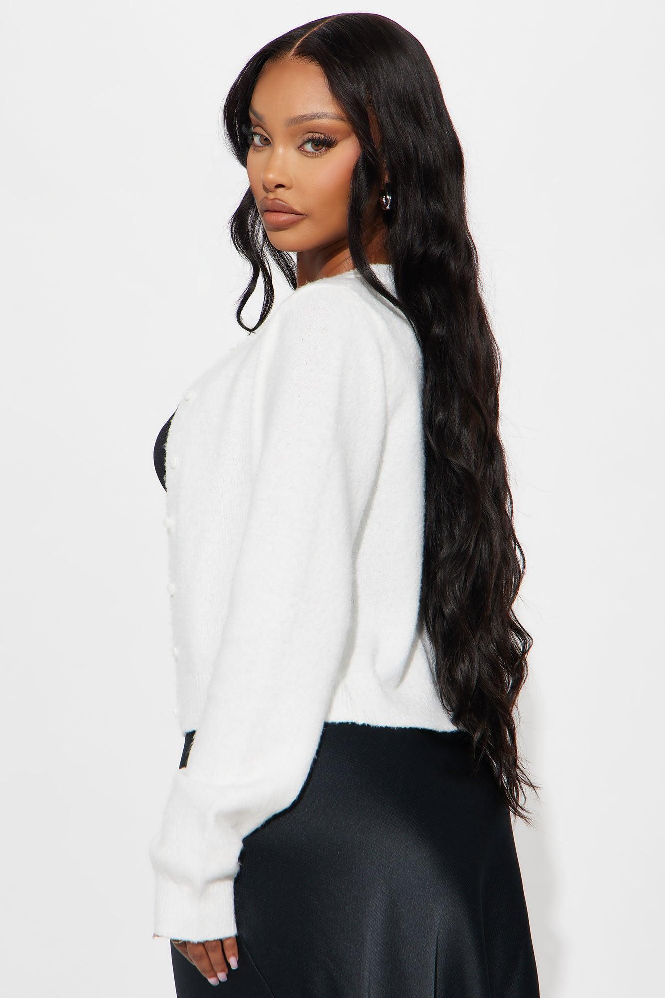 Simple Life Cardigan - Ivory Product Image