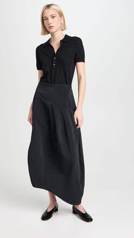 Tibi Nylon Asymmetrical Balloon Skirt | Shopbop Product Image