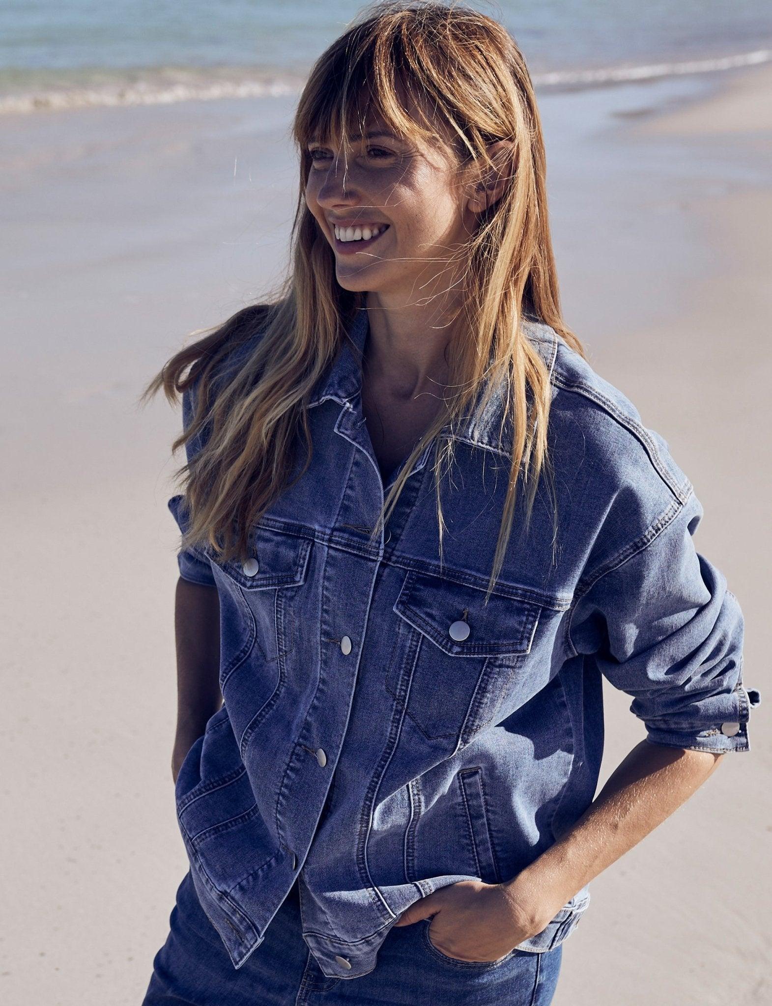 Westport Trucker Denim Jacket Female Product Image