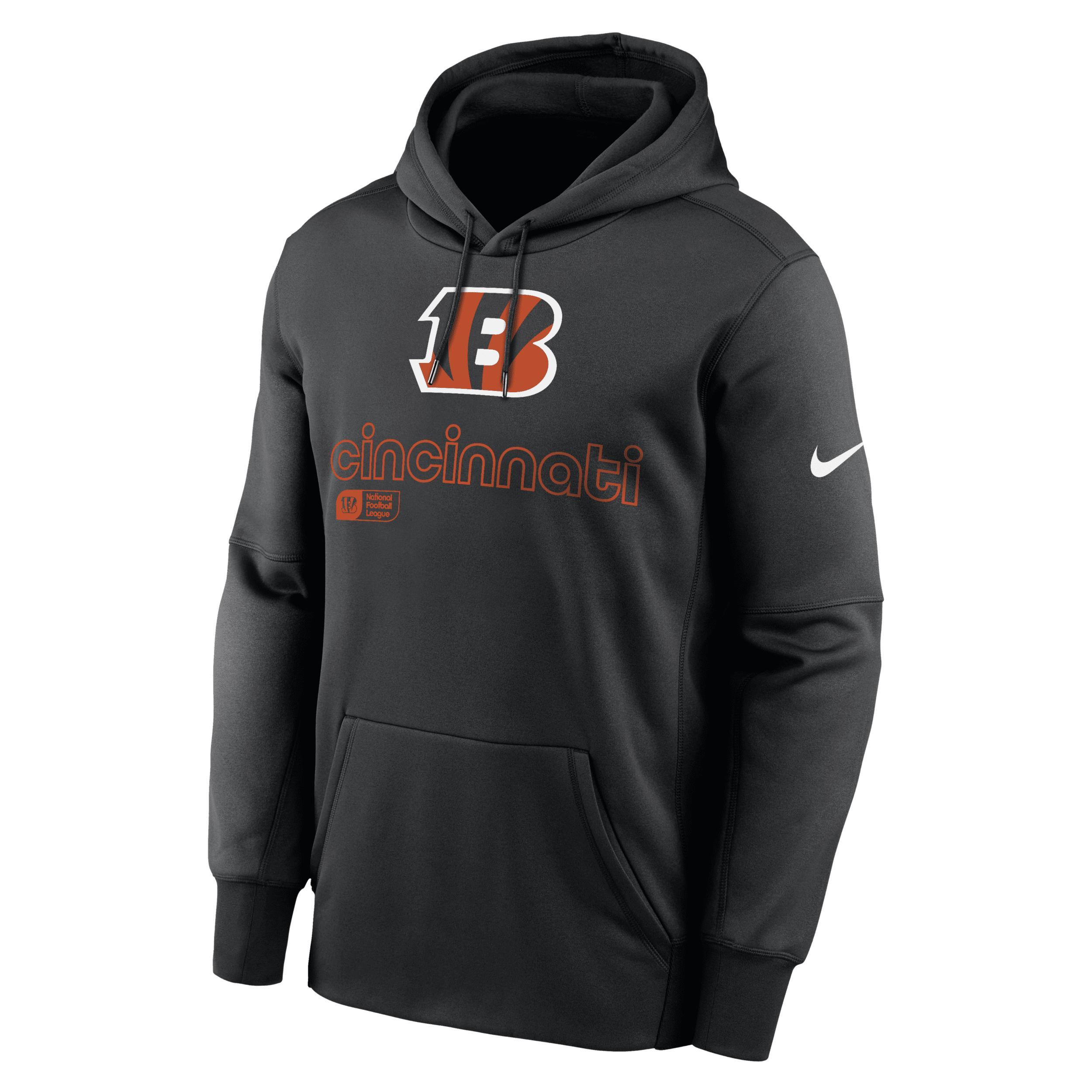 Men's Cincinnati Bengals Men’s Nike Therma NFL Pullover Hoodie Product Image