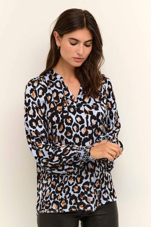 CUvinca Leopard blouse Product Image