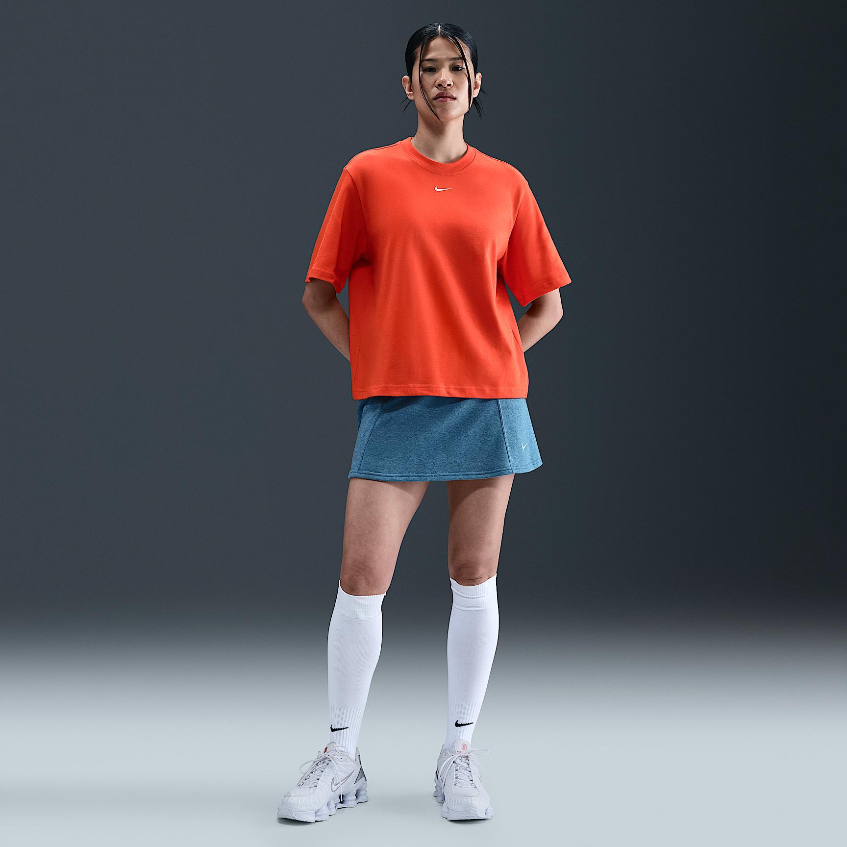 Women's Nike Sportswear Essential Boxy T-Shirt Product Image