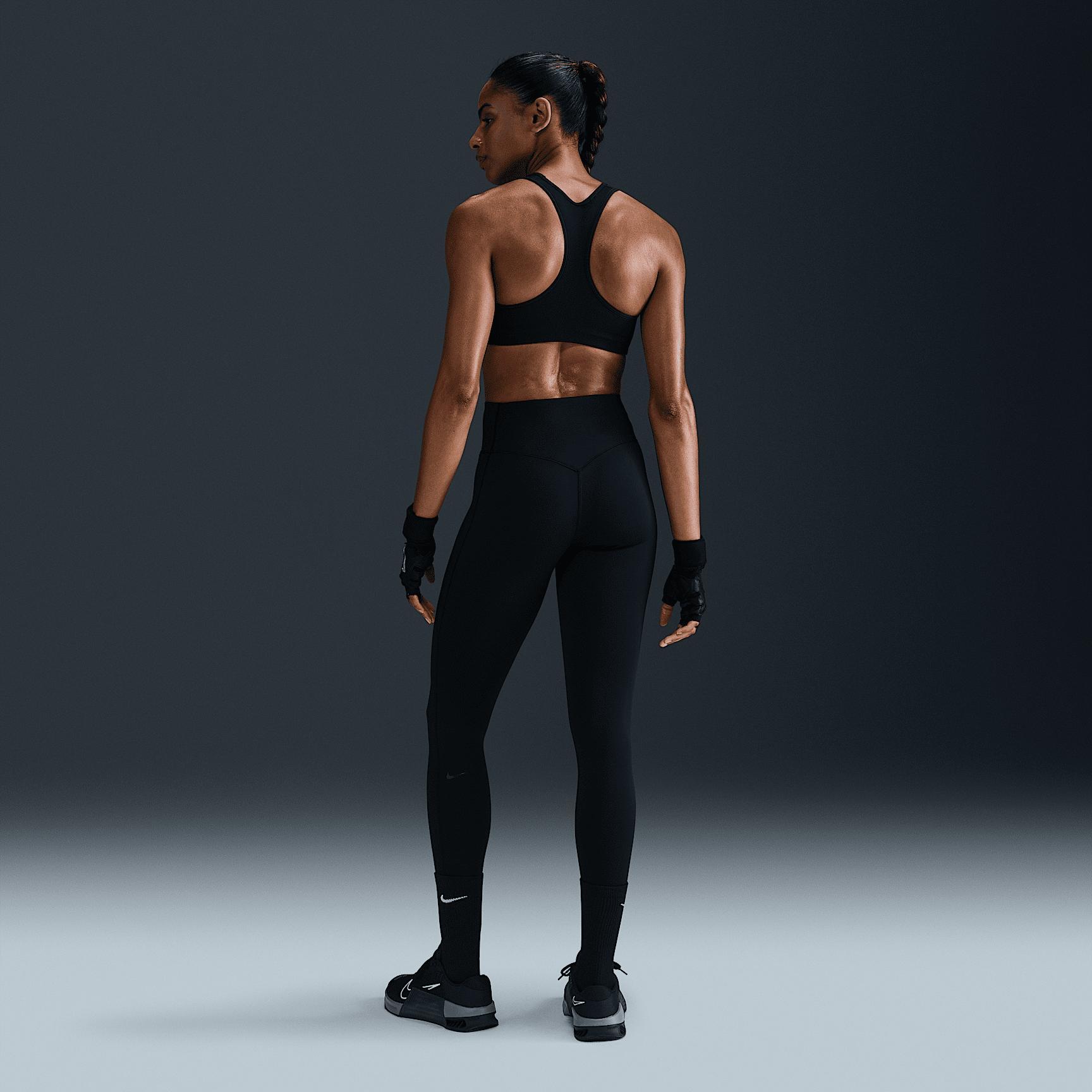 Nike Womens Universa High-Waisted Full-Length Leggings with No Front Seam | HQ6810-010 Product Image