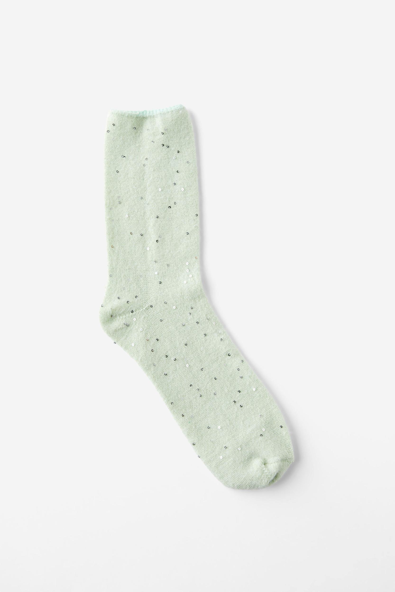 Sequin Sparkle Crew Sock Product Image