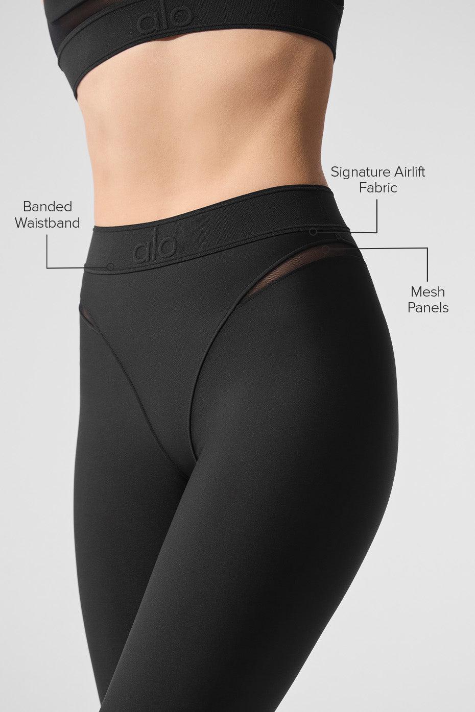 Airlift High-Waist 7/8 Rebel Legging - Black Female Product Image