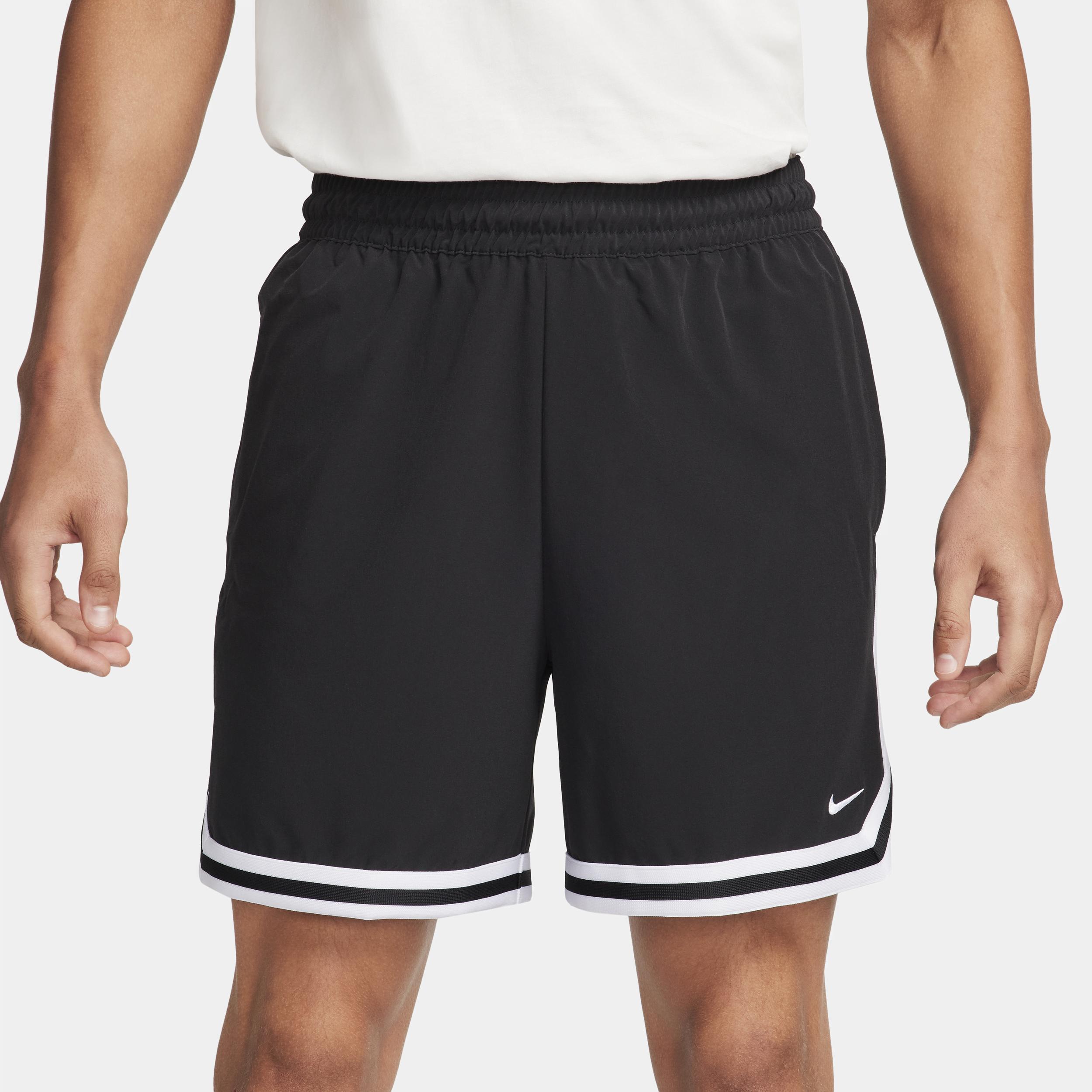 Nike Mens DNA Dri-FIT 6 UV Woven Basketball Shorts | FN2659-010 Product Image