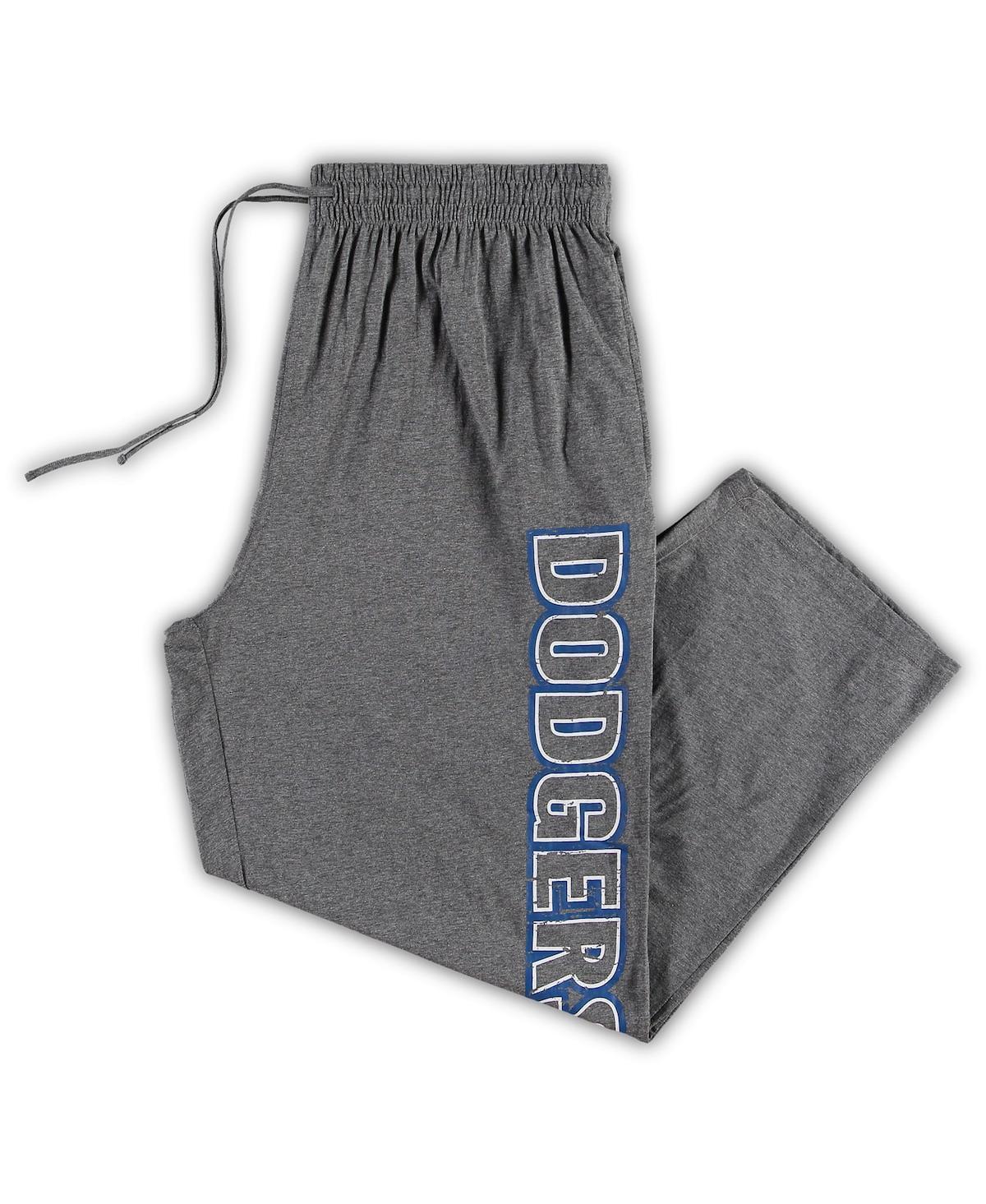 Mens Heathered Charcoal Los Angeles Dodgers Jersey Sleep Pants Product Image