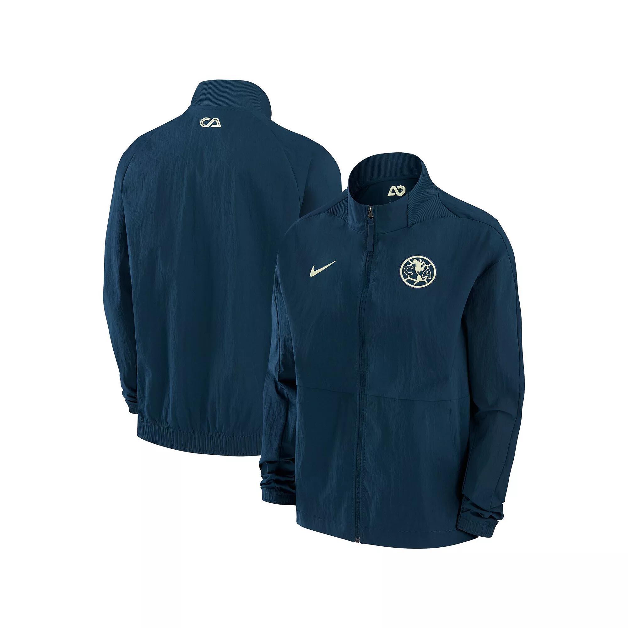 Women's Nike Navy Club America Anthem Full-Zip Jacket, Size: XS, Caf Blue Product Image