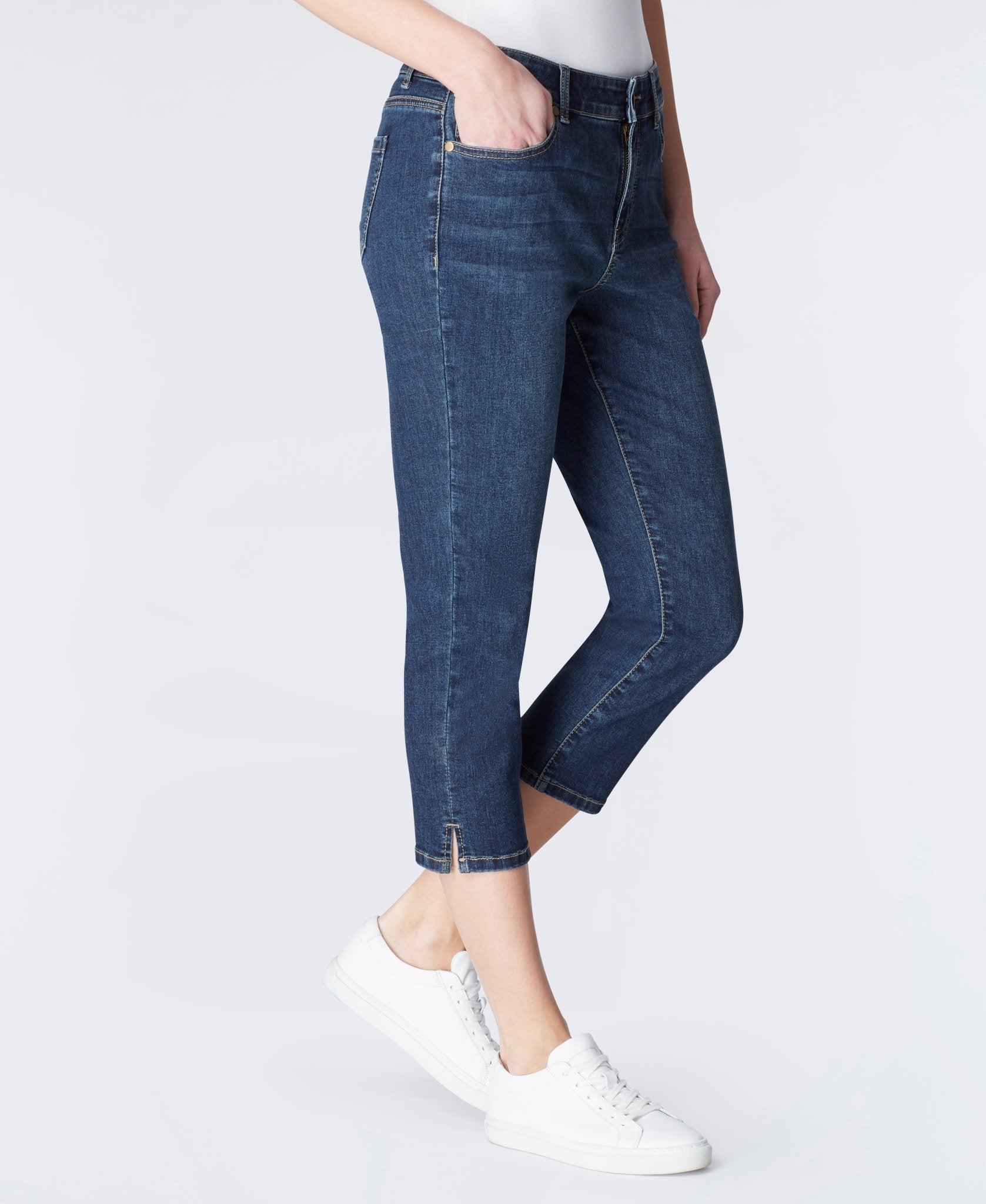 Signature Side Slit Capri Product Image