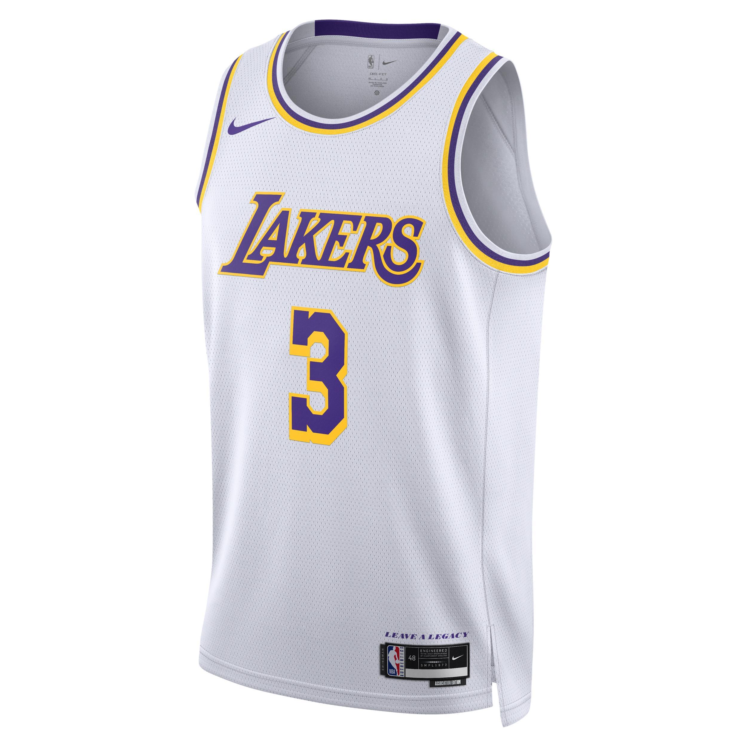 Los Angeles Lakers Icon Edition 2022/23 Nike Men's Dri-FIT NBA Swingman Jersey Product Image