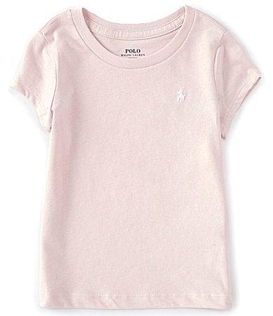 Girls Logo Embroidered T-Shirt, Size 2-6X Product Image