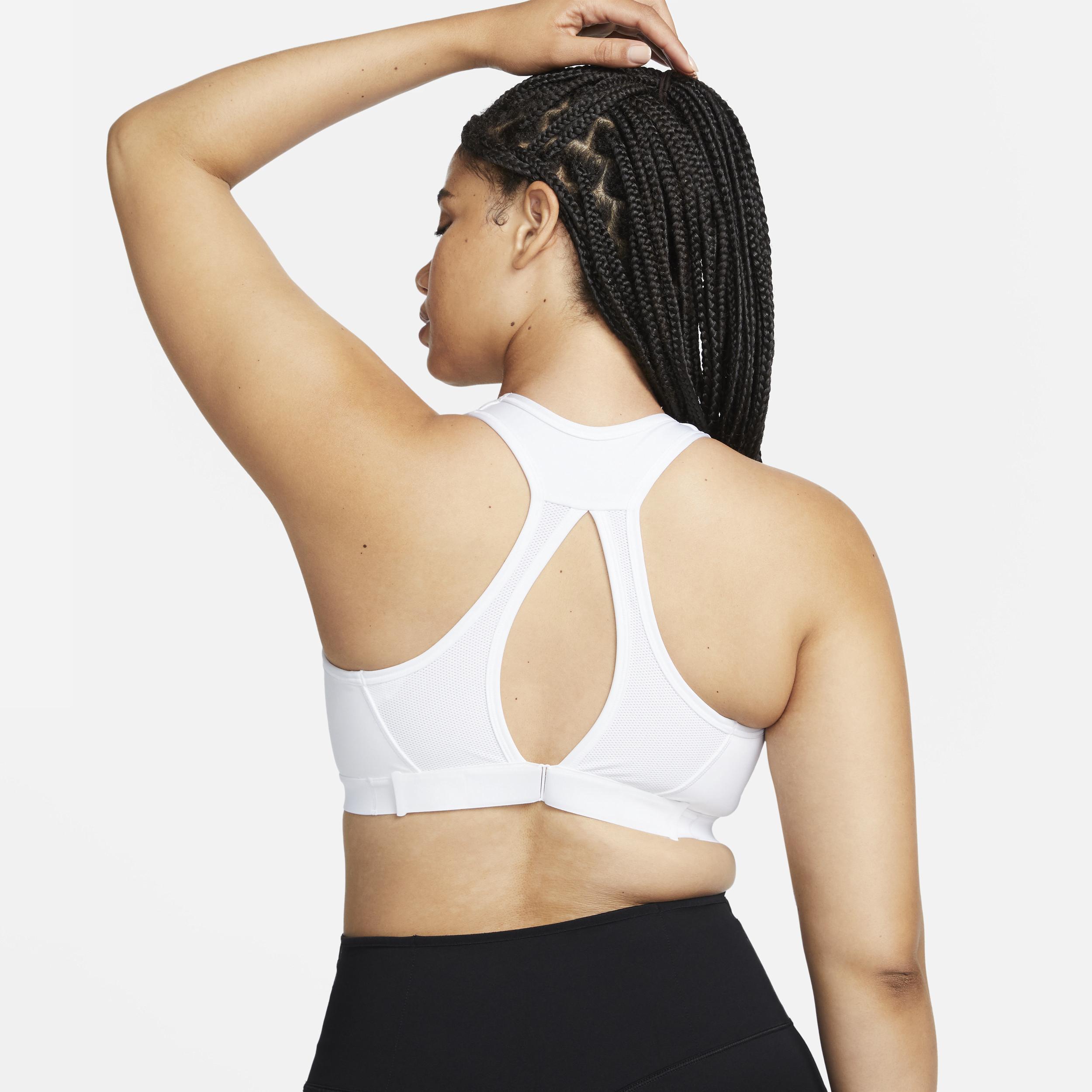 Nike Womens Swoosh High Support Non-Padded Adjustable Sports Bra Product Image