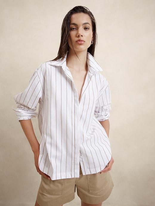 Oversized Cotton Shirt Product Image