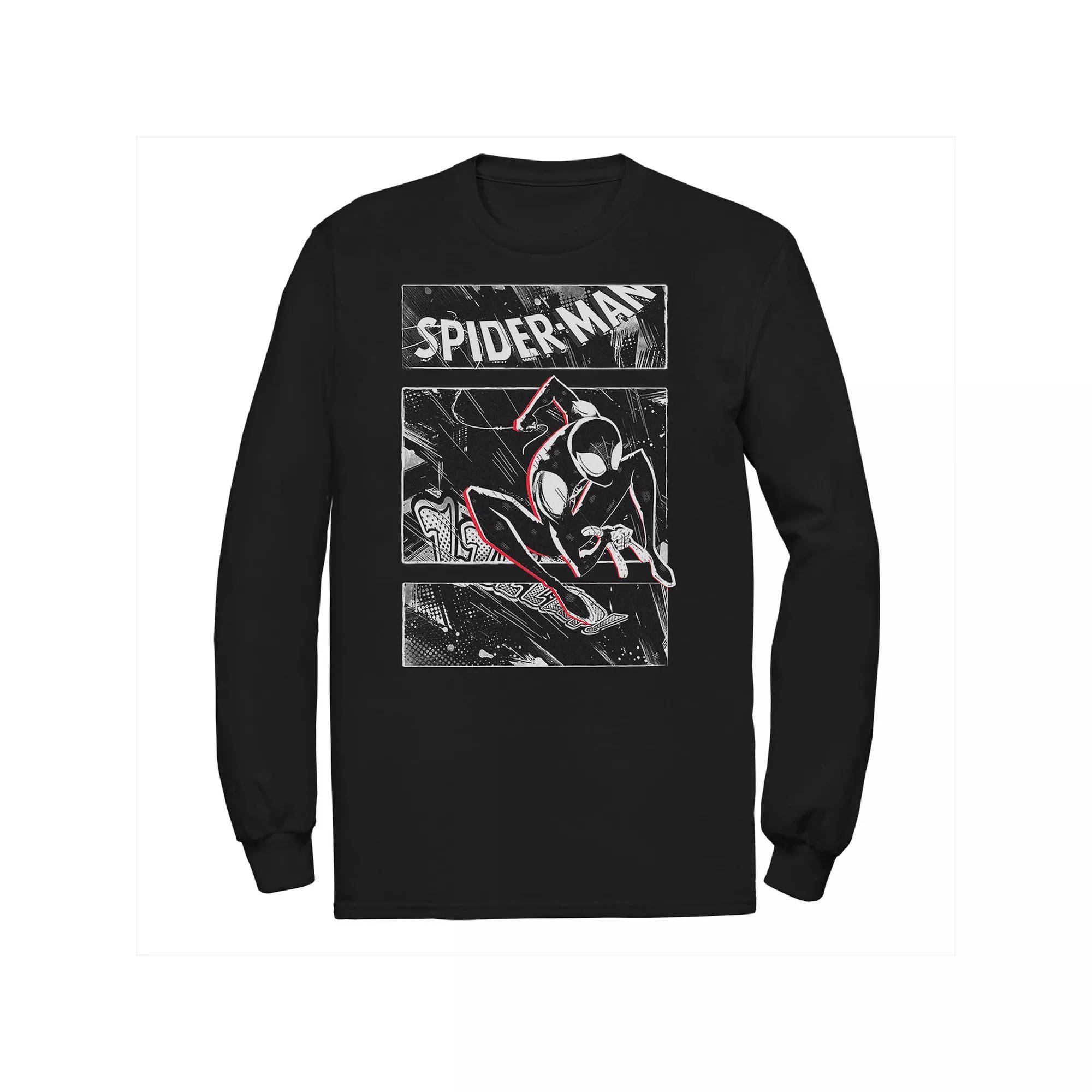 Big & Tall Marvel Spider-Man Spiderverse Comic Retro Tee, Men's,  Product Image