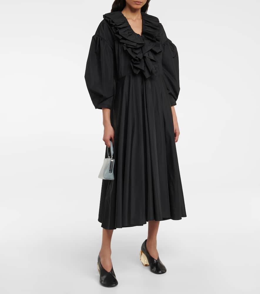 JIL SANDER Midikleid In Black Product Image