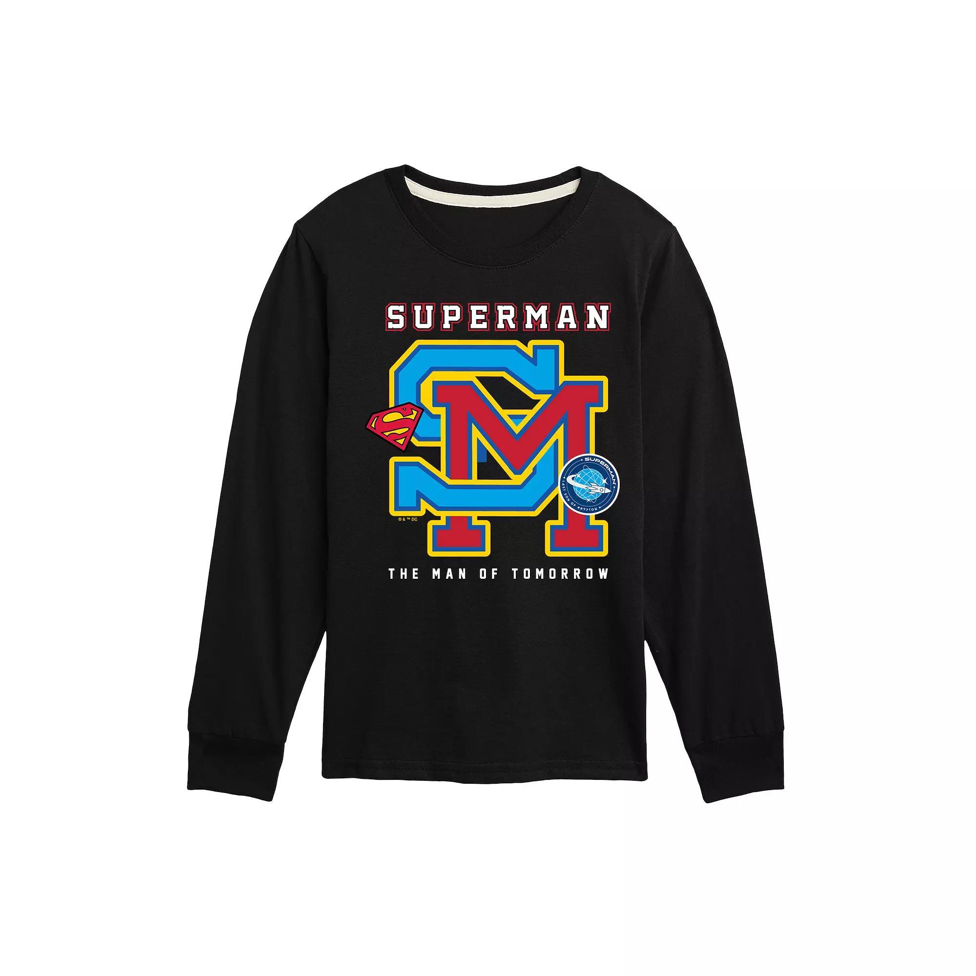 Boys 8-20 DC Comics Superman The Man Of Tomorrow Long Sleeve Graphic Tee, Boy's,  Product Image