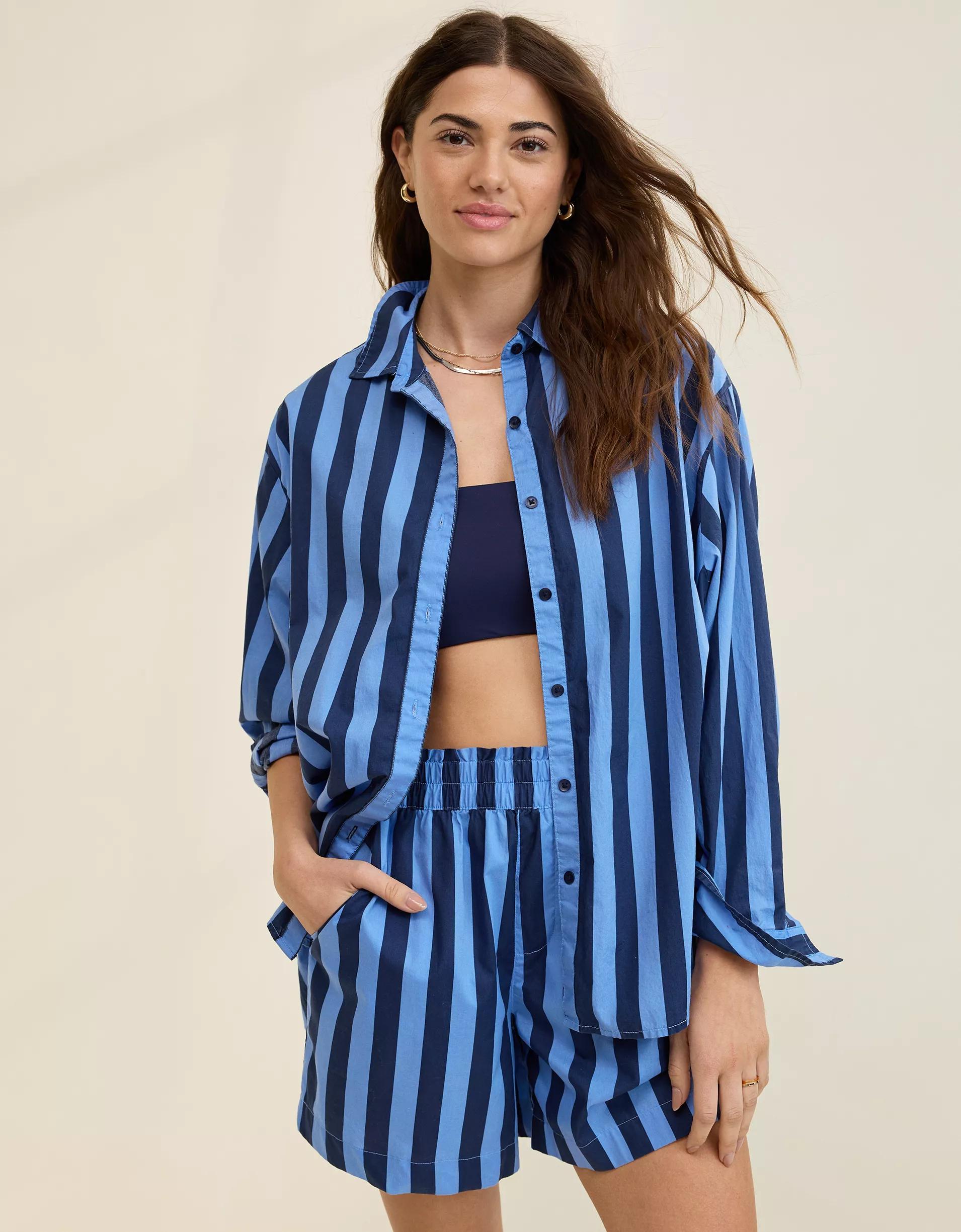 Aerie Good Day Button Down Shirt Product Image