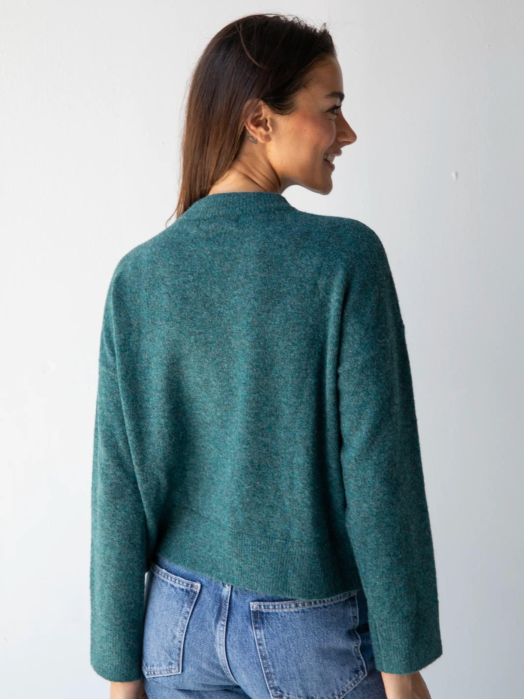 Everyone's Favorite Sweater - Dark Teal Dog Product Image