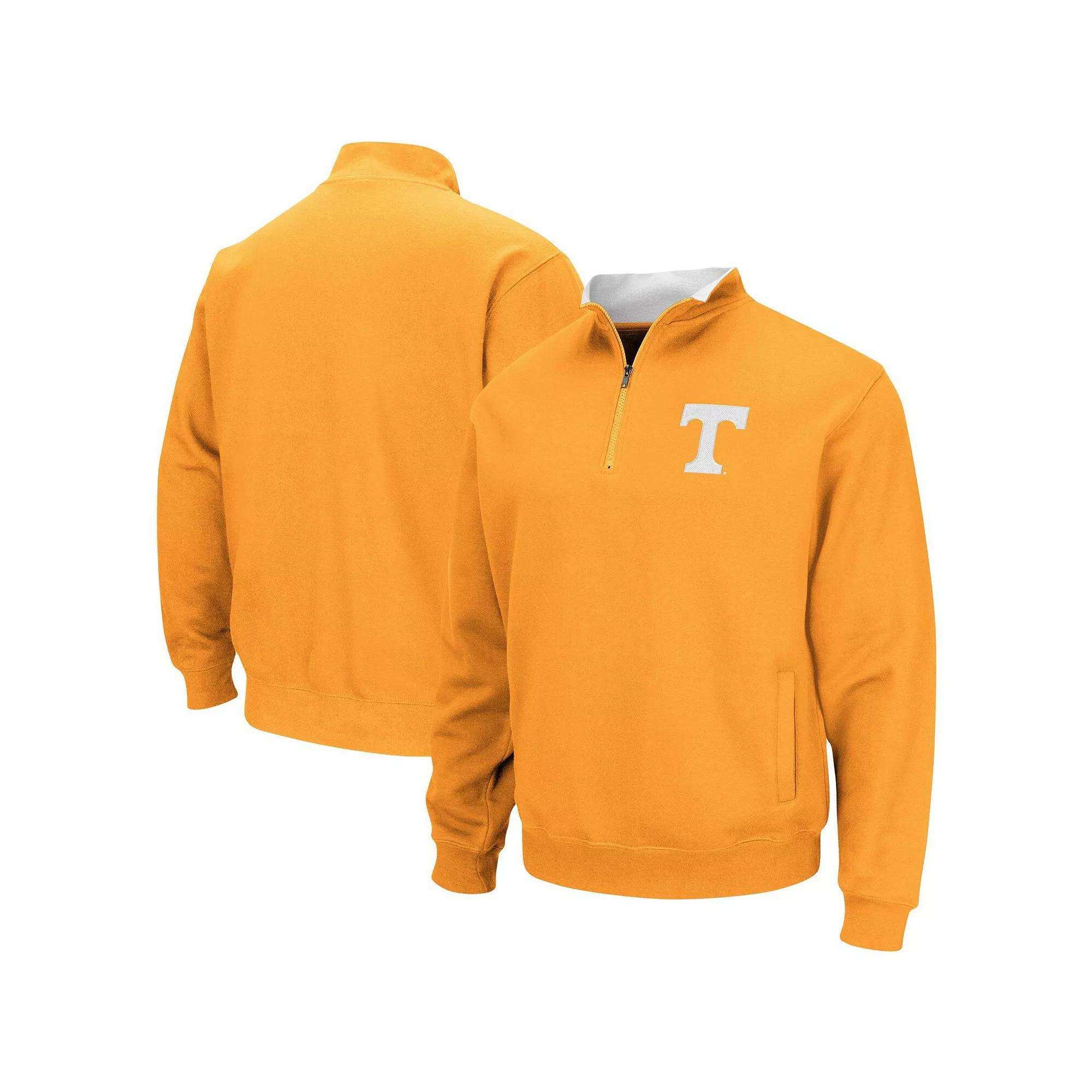Men's Colosseum Tennessee Orange Tennessee Volunteers Big & Tall Tortugas Quarter-Zip Jacket, Size: 5XLT Product Image
