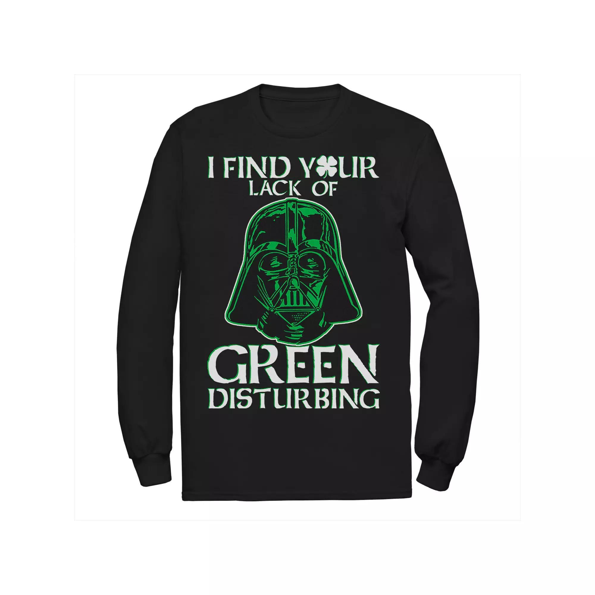 Big & Tall Star Wars Vader Lack Of Green St. Patrick Tee, Men's,  Product Image