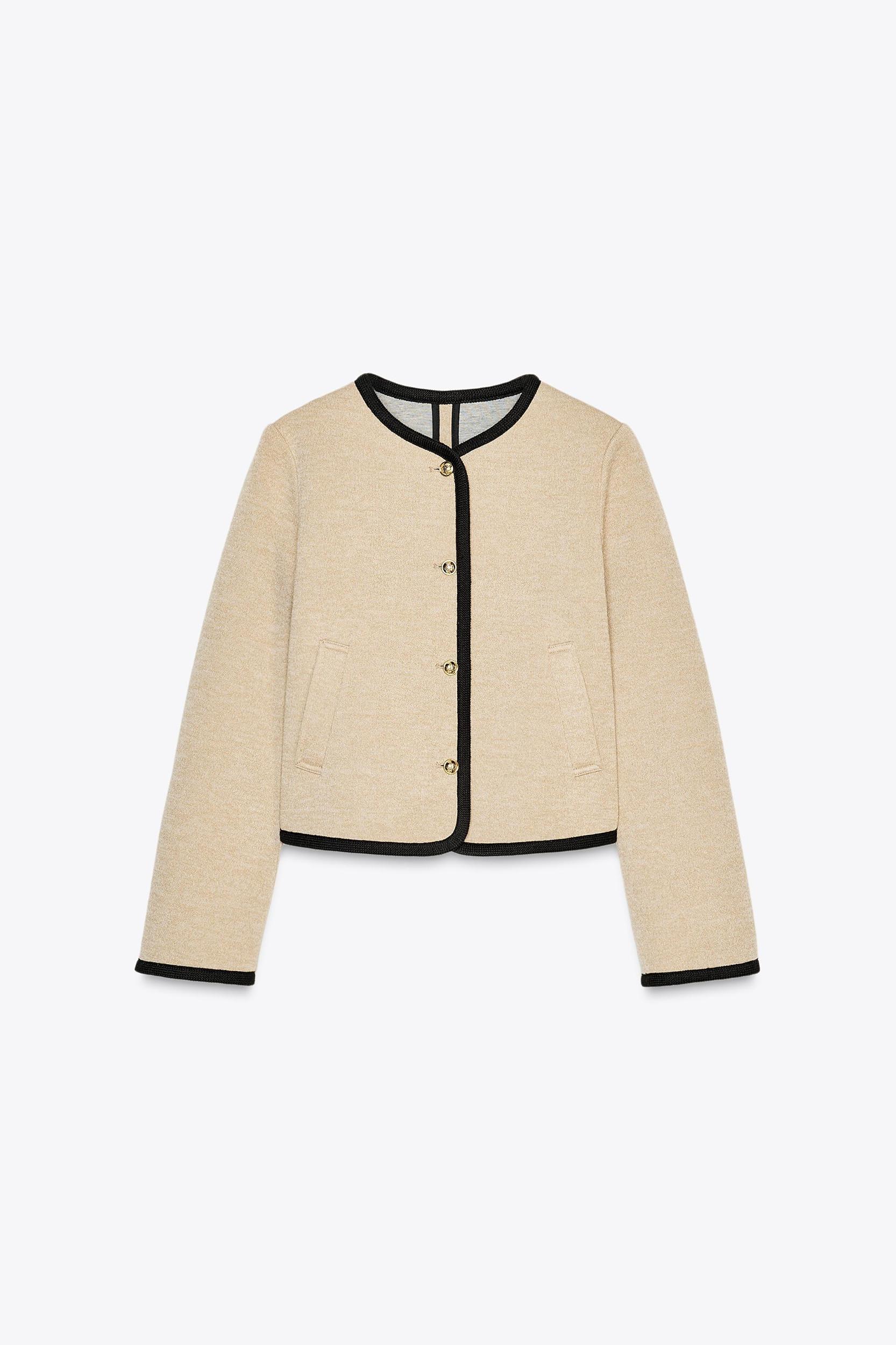 SHORT PIPING JACKET Product Image