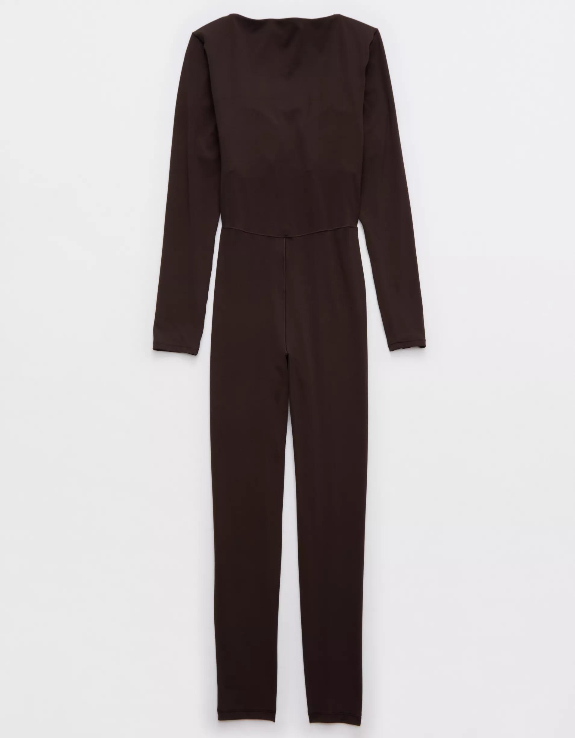 OFFLINE By Aerie Real Me XTRA Long Sleeve Legging Jumpsuit Product Image