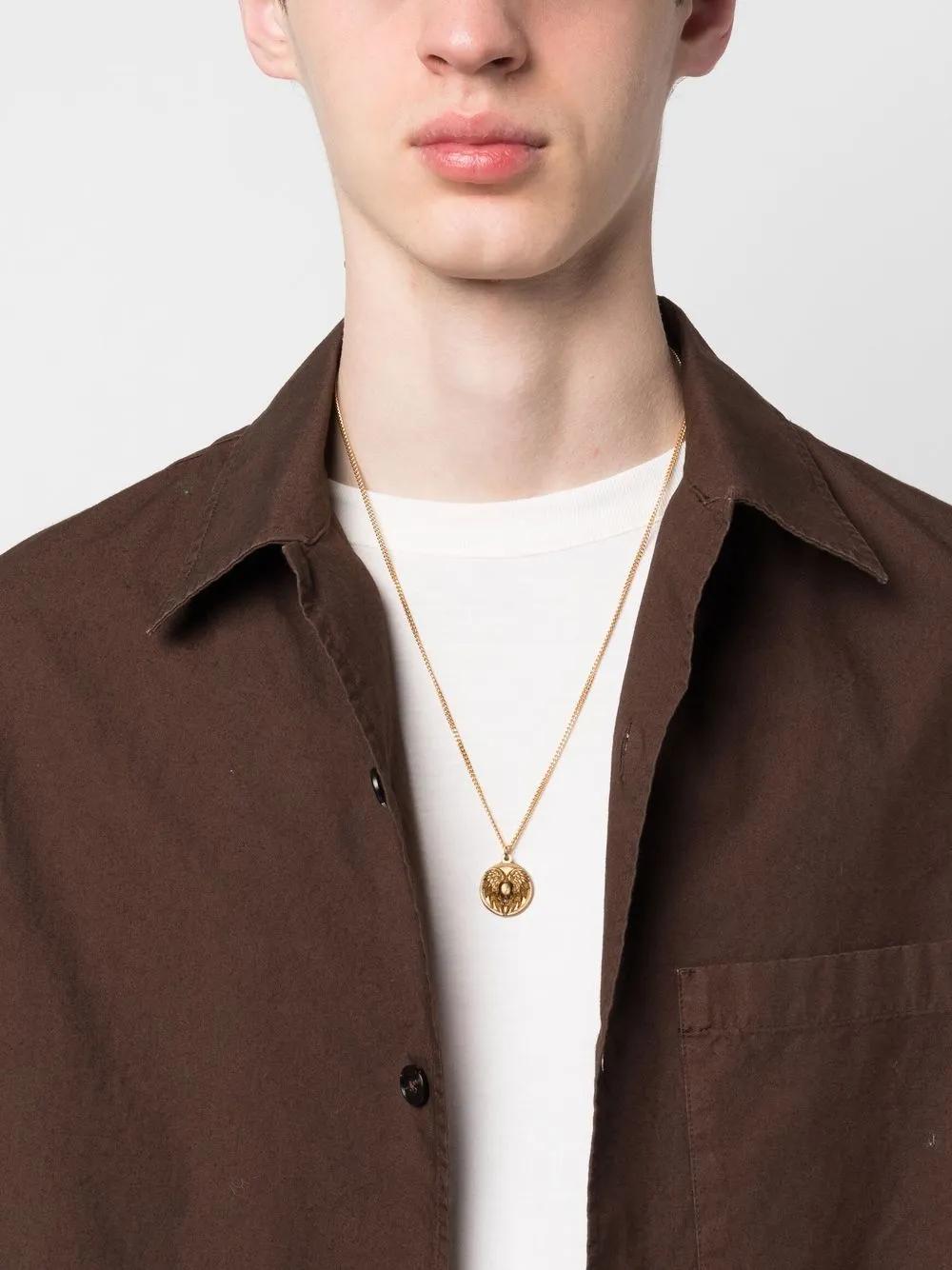 EMANUELE BICOCCHI Large Gold Coin Necklace Product Image