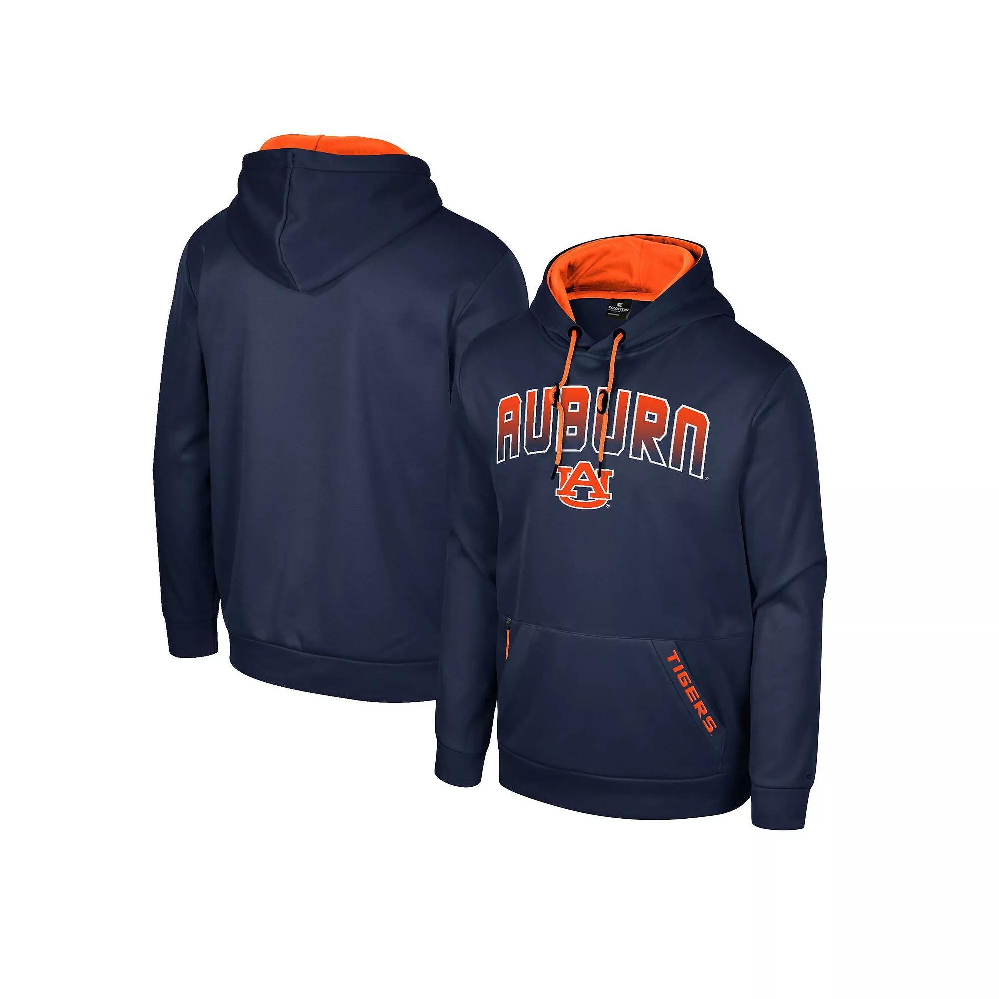 Men's Colosseum Navy Auburn Tigers Reese Pullover Hoodie, Size: 2XL, Blue Product Image