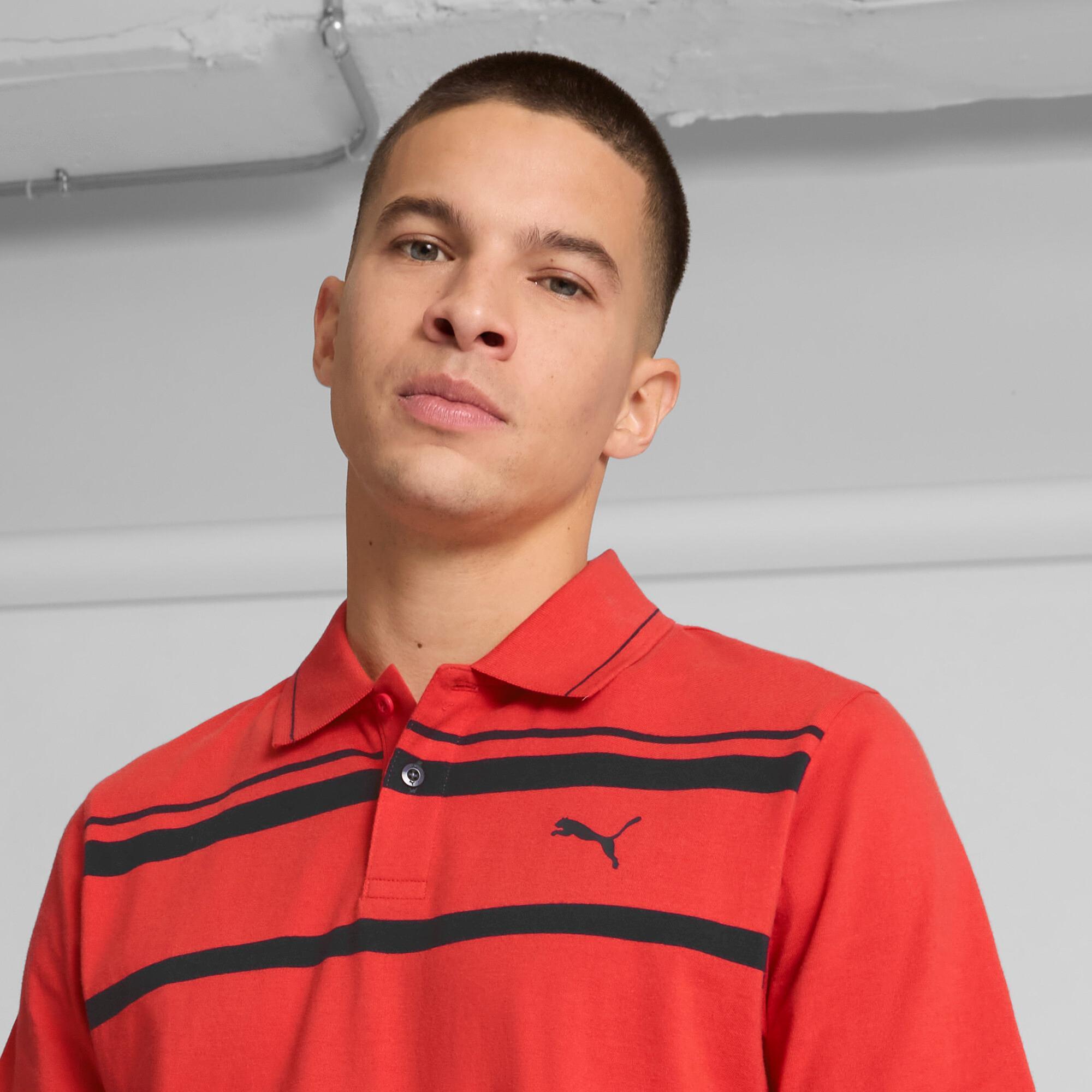 PUMA ESS ELEVATED Mens Polo Shirt Product Image