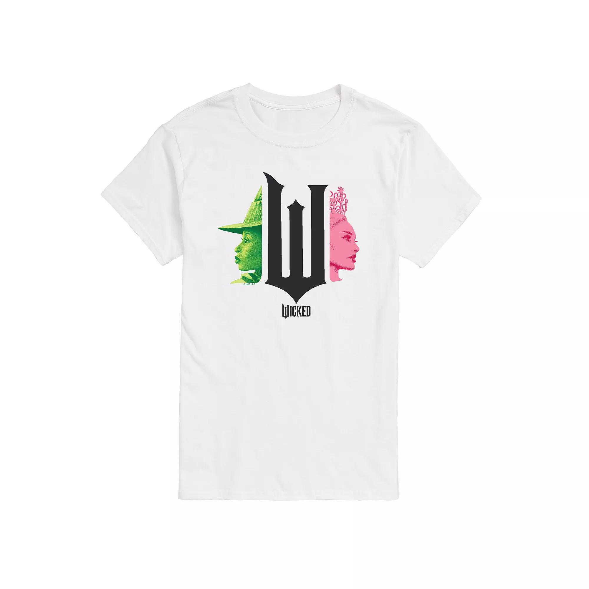 Men's Wicked Elphaba & Glinda Graphic Tee,  Product Image