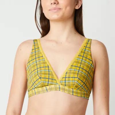 Arizona Body Organic Cotton V Neck Bralette Product Image