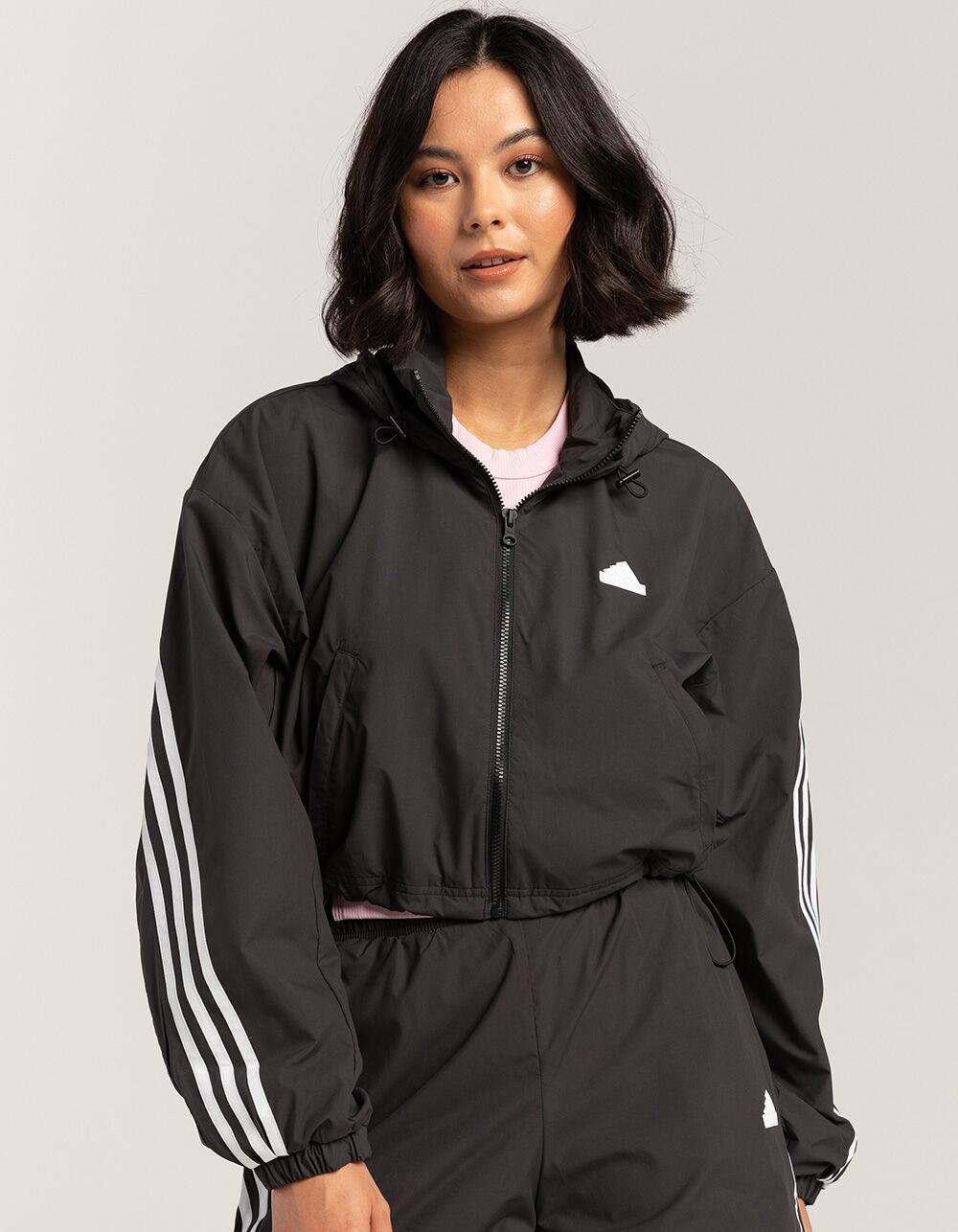 ADIDAS Future Icons 3-Stripes Womens Windbreaker Jacket Product Image