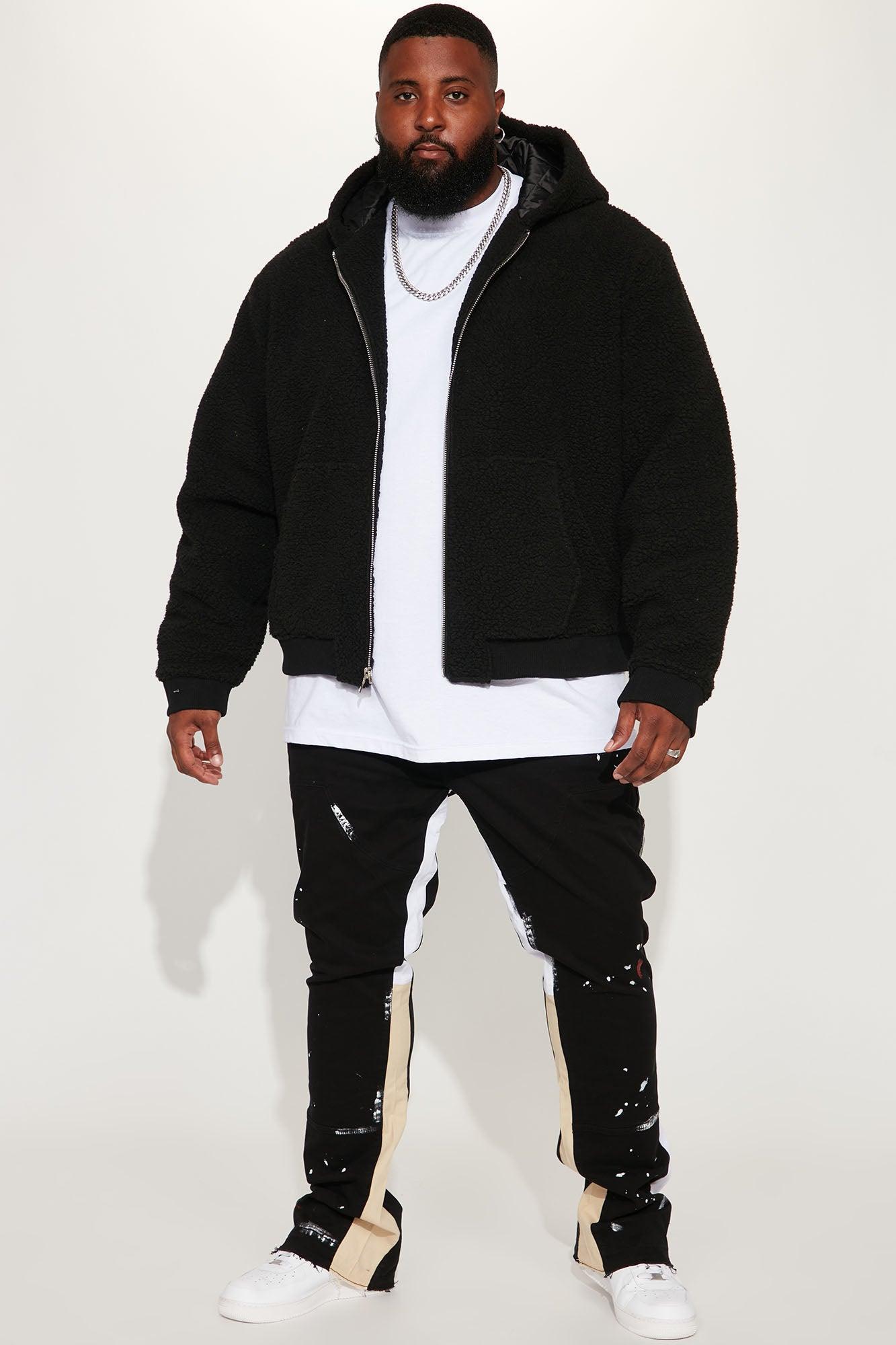 Both Ways Slim Stacked Flared Pants - Black/combo Product Image