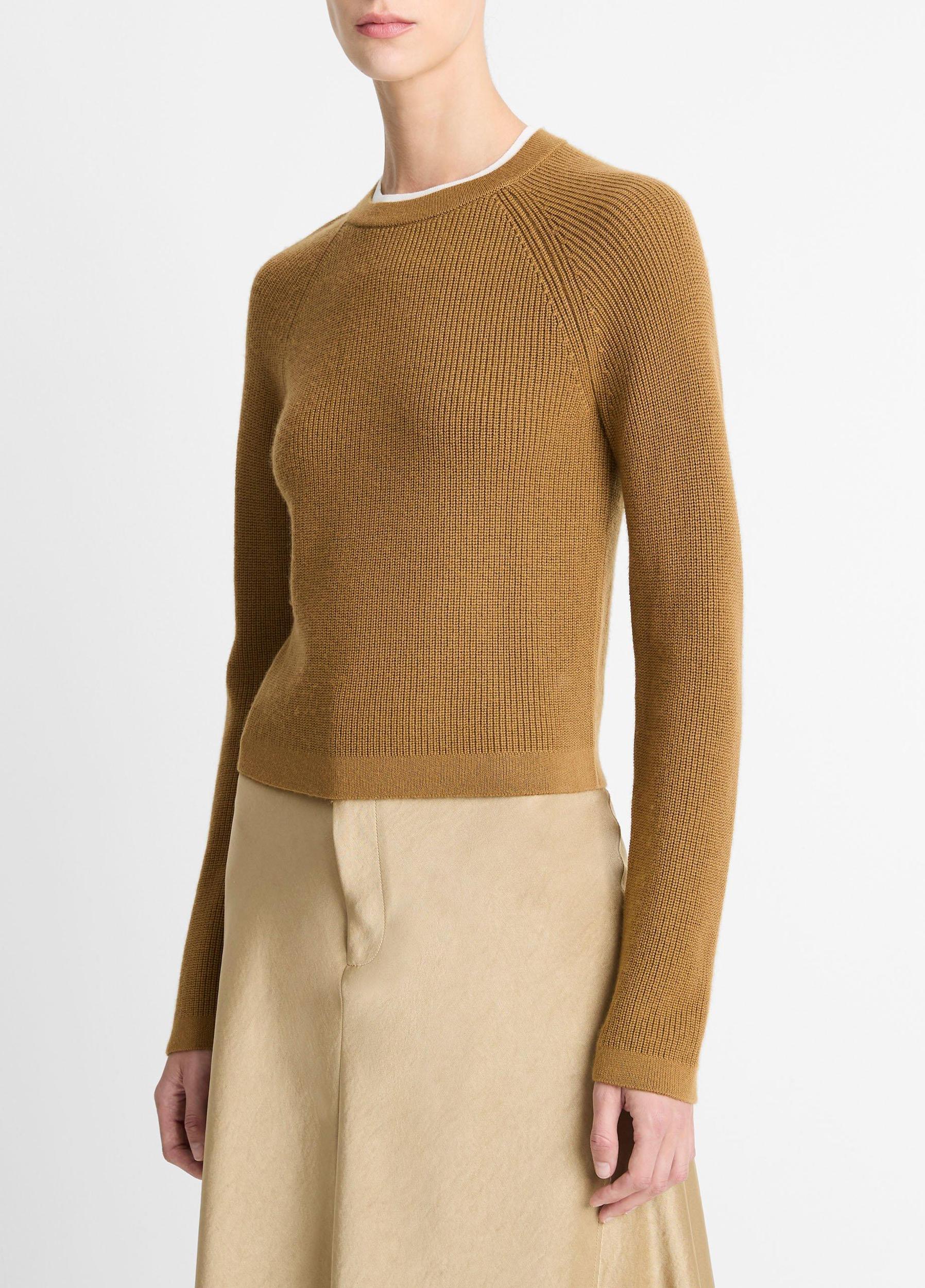 Wool-Cashmere Double-Neck Sweater Product Image