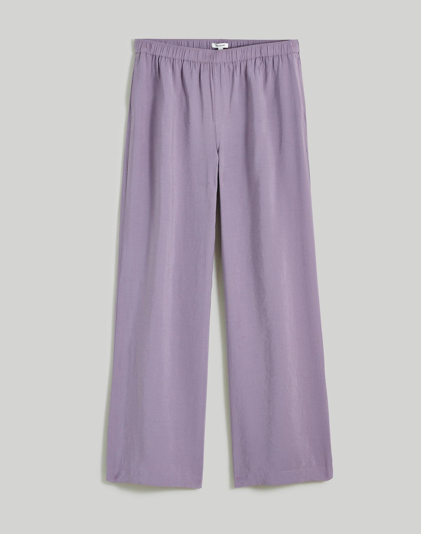 Plus Pull-On Wide-Leg Pants in Softdrape Product Image