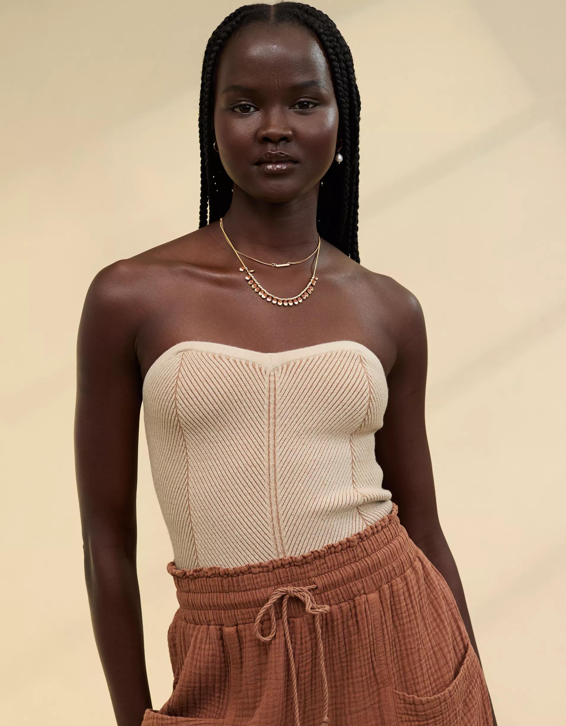 Aerie Ribbed Sweater Tube Top Product Image