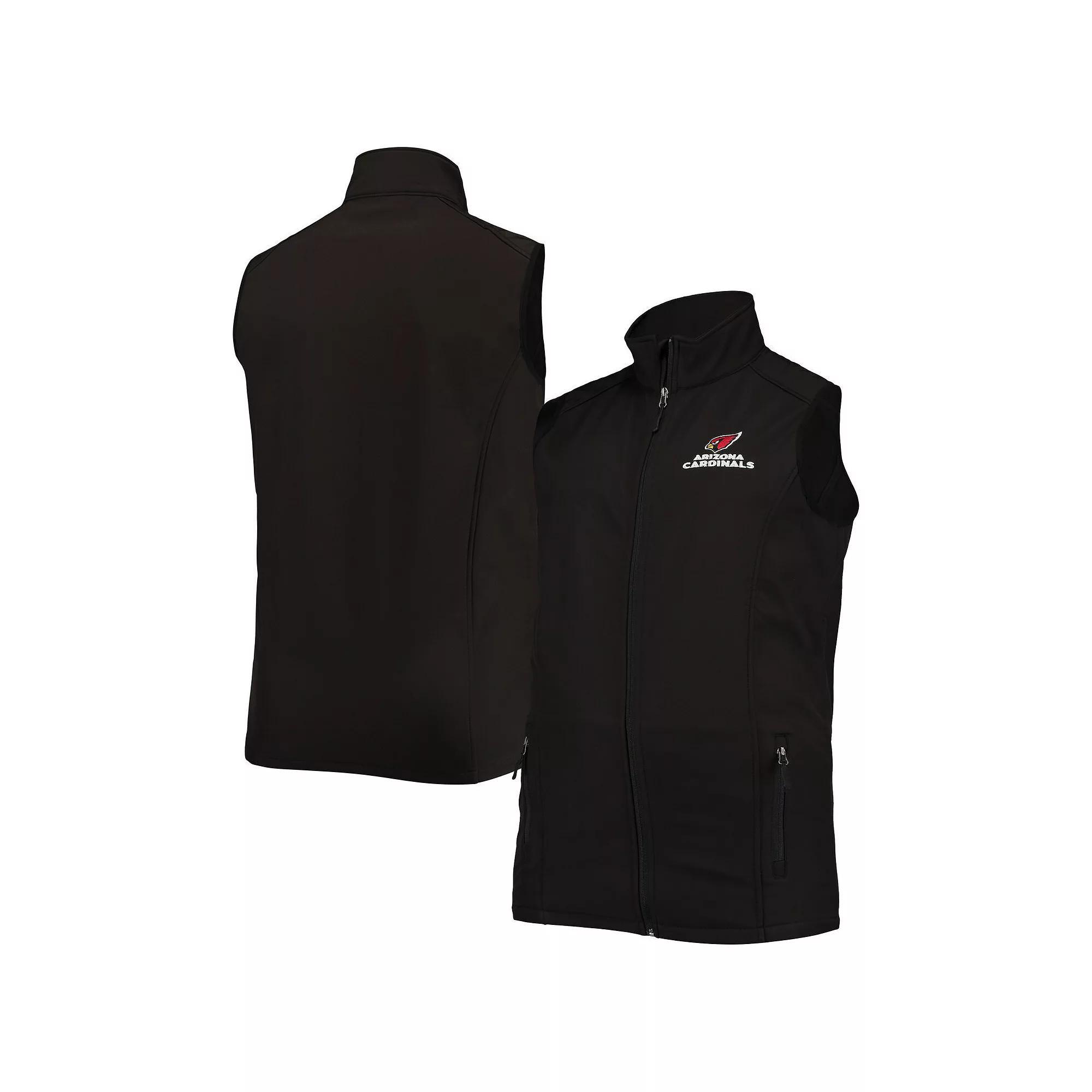 Men's Dunbrooke Black Arizona Cardinals Big & Tall Archer Softshell Full-Zip Vest,  Product Image