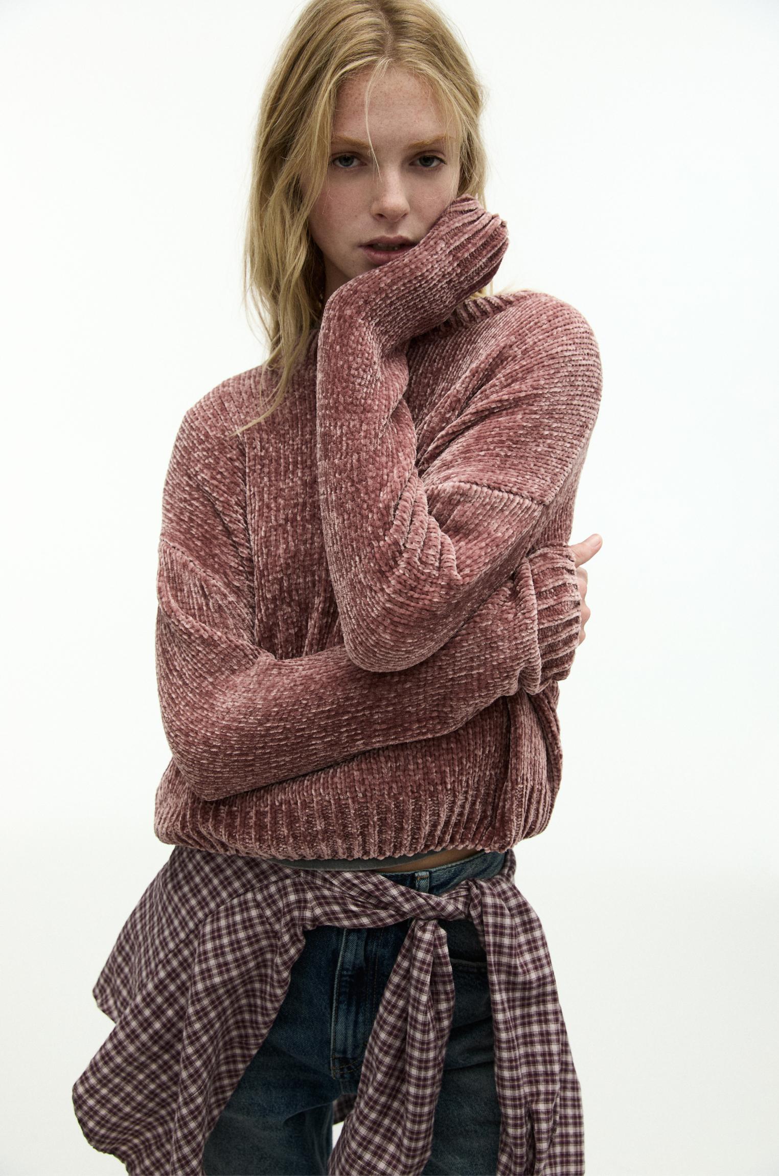 Chenille sweater Product Image