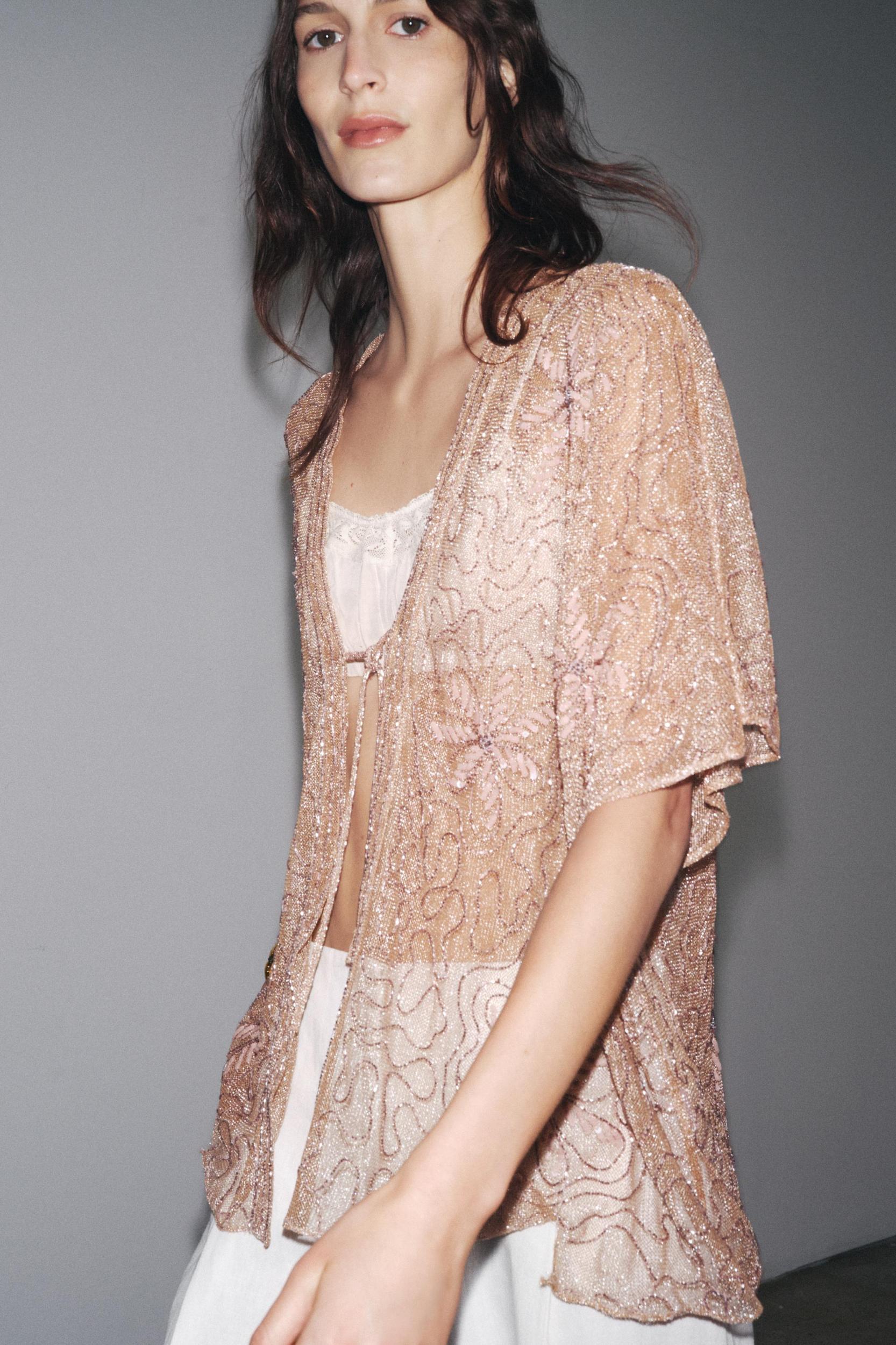 EMBROIDERED BLOUSE ZW COLLECTION Product Image