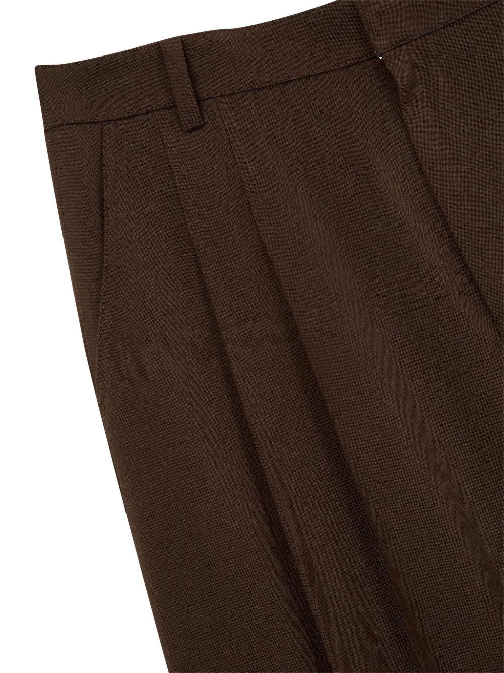 wide-leg wool trousers  Product Image