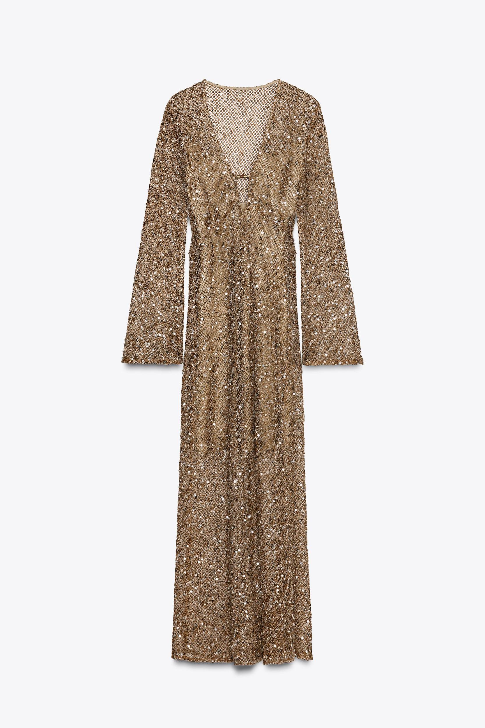 SEQUIN MIDI DRESS Product Image