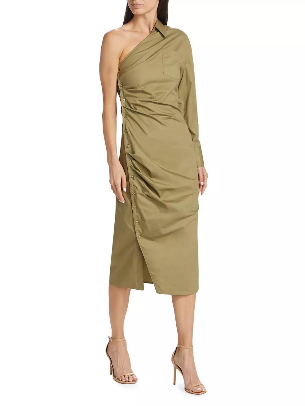 Hardin One-Shoulder Midi-Dress Product Image