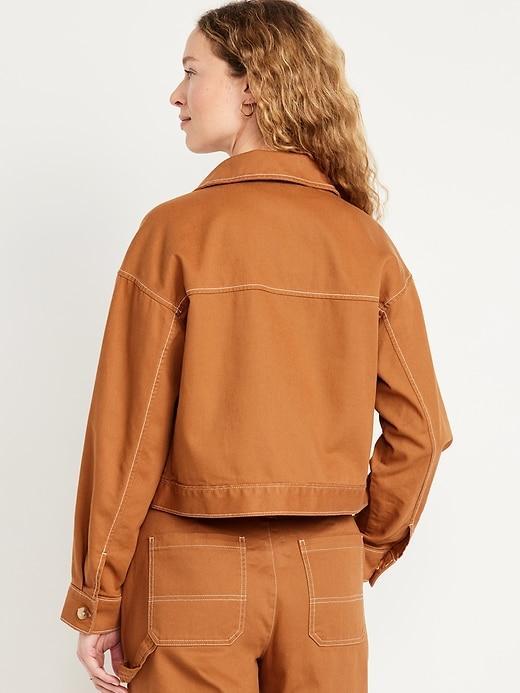 Crop Utility Jacket Product Image