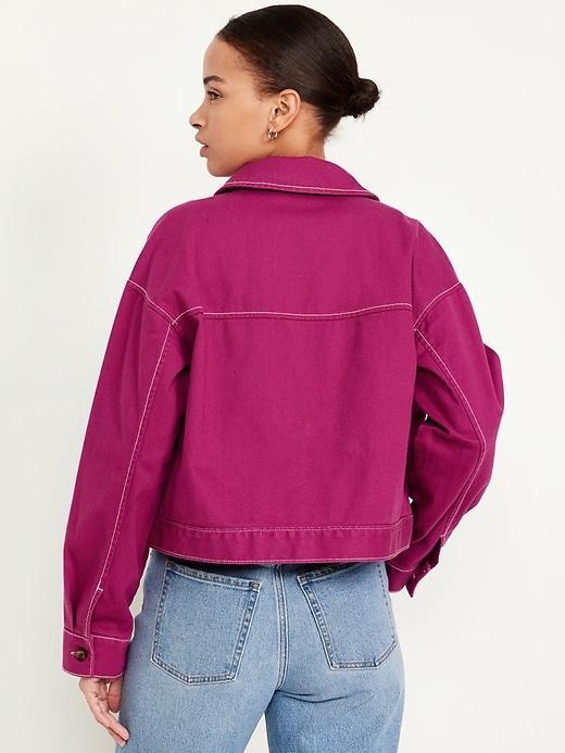 Crop Utility Jacket Product Image