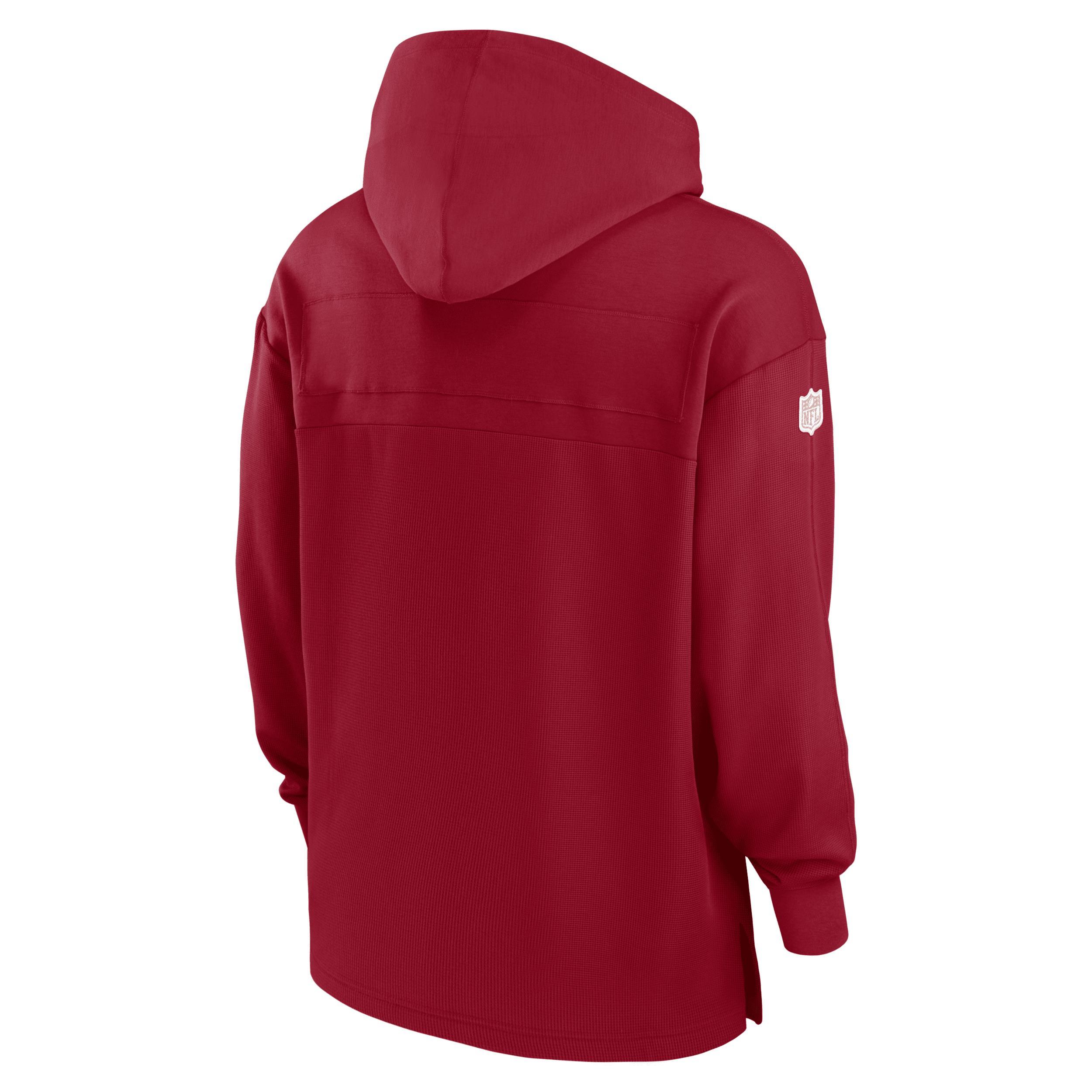 Buffalo Bills Sideline Jersey Nike Men's Dri-FIT NFL Pullover Hoodie Product Image