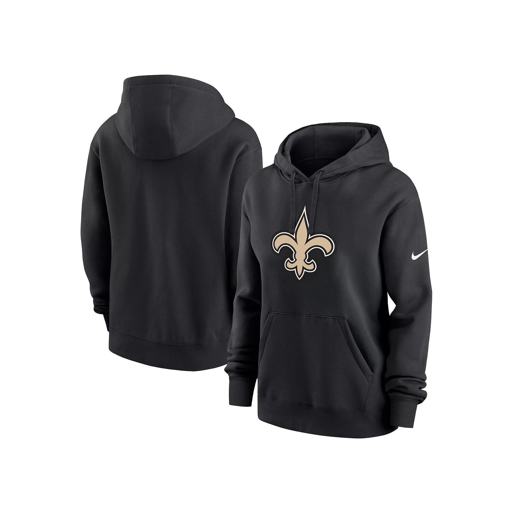 Women's Nike Black Las Vegas Raiders Club Fleece Pullover Hoodie,  Product Image