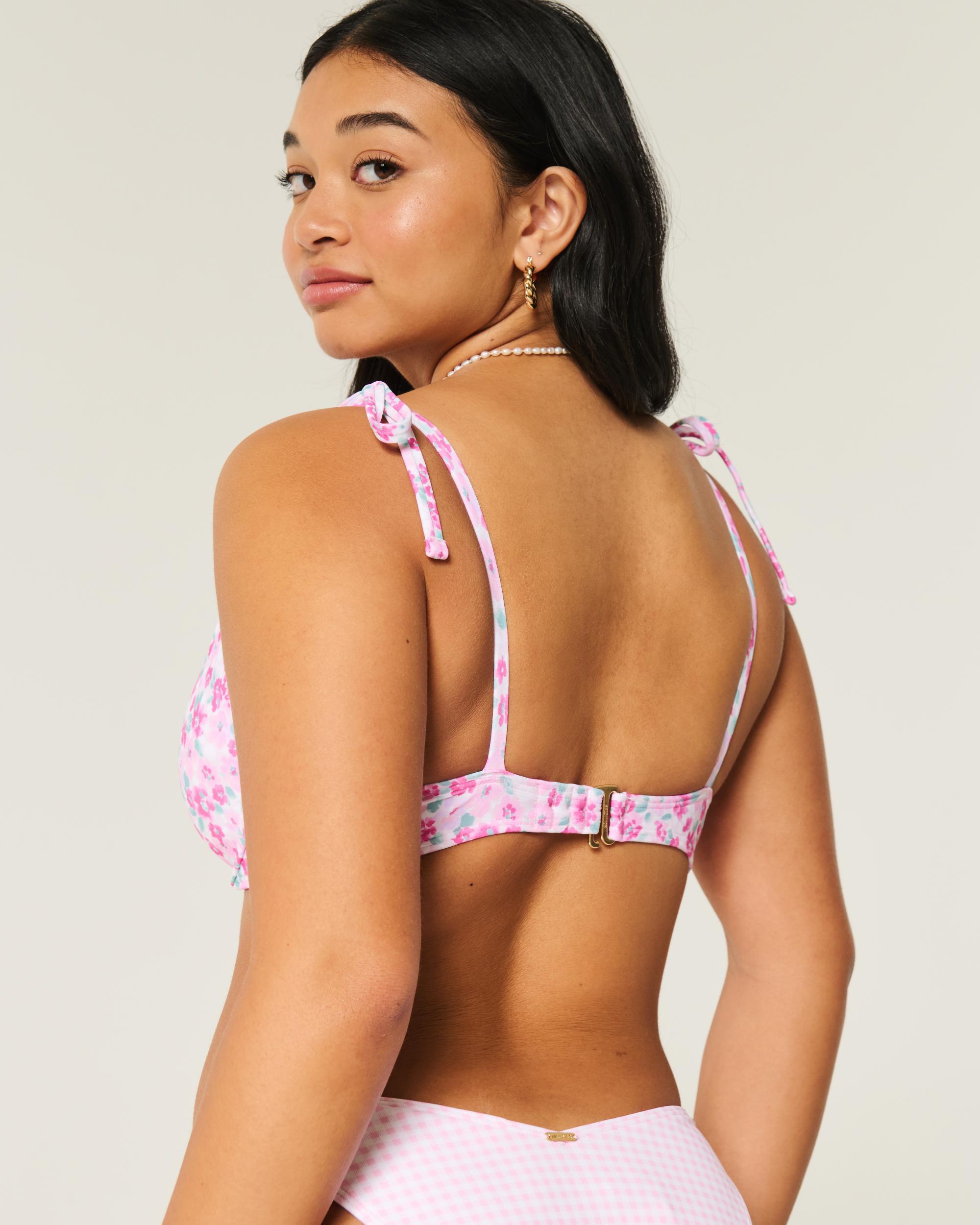 Curvy Ruffle Edge Underwire Bikini Top Product Image