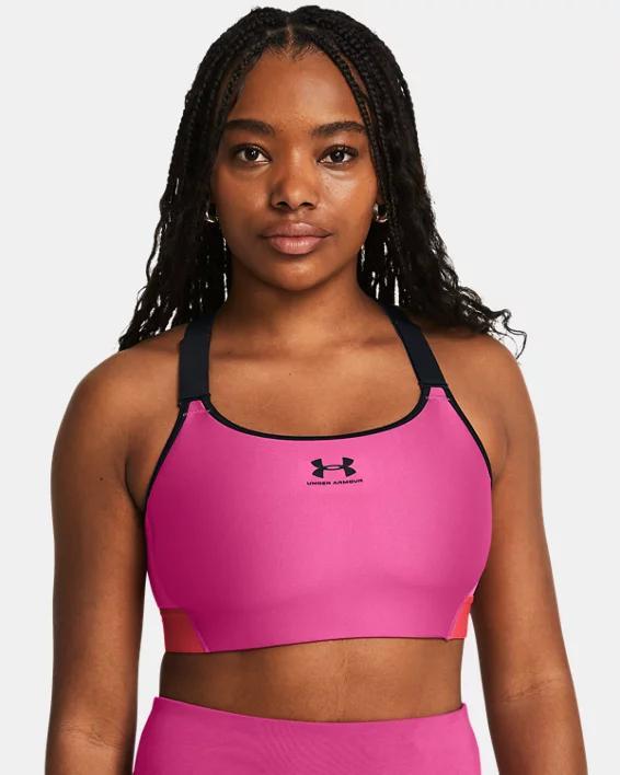 Women's HeatGear® Armour High Sports Bra Product Image