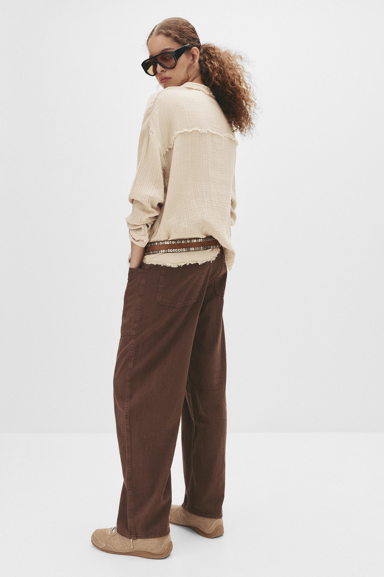 Rustic oversize blouse Product Image