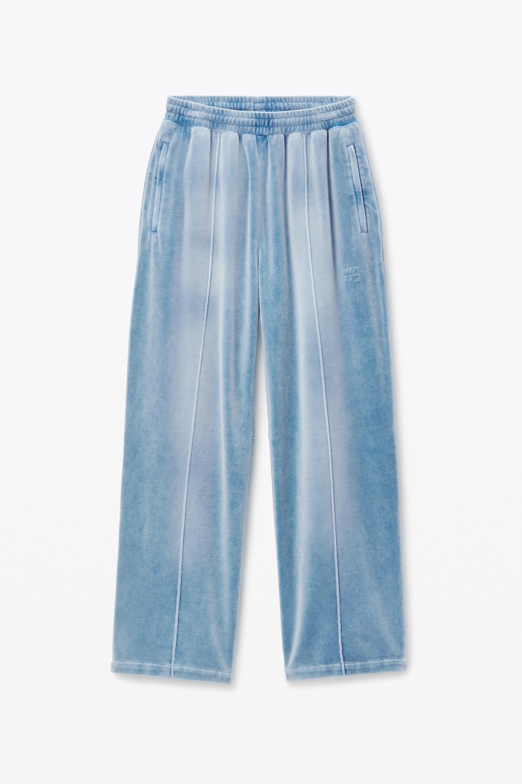 Trackpants In Crushed Velour Product Image